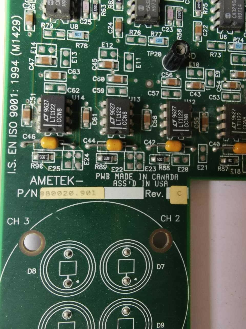 AMETEK 880020.901 AMETEK 880020.901 REV C PC BOARD 4