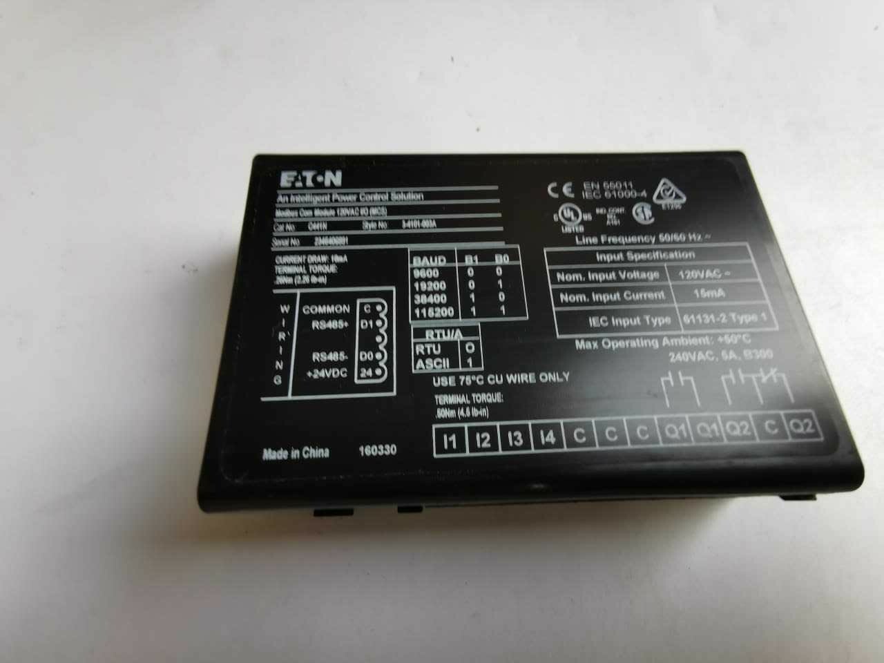 Eaton C411N EATON C411N COMMUNCATION MODULE 3