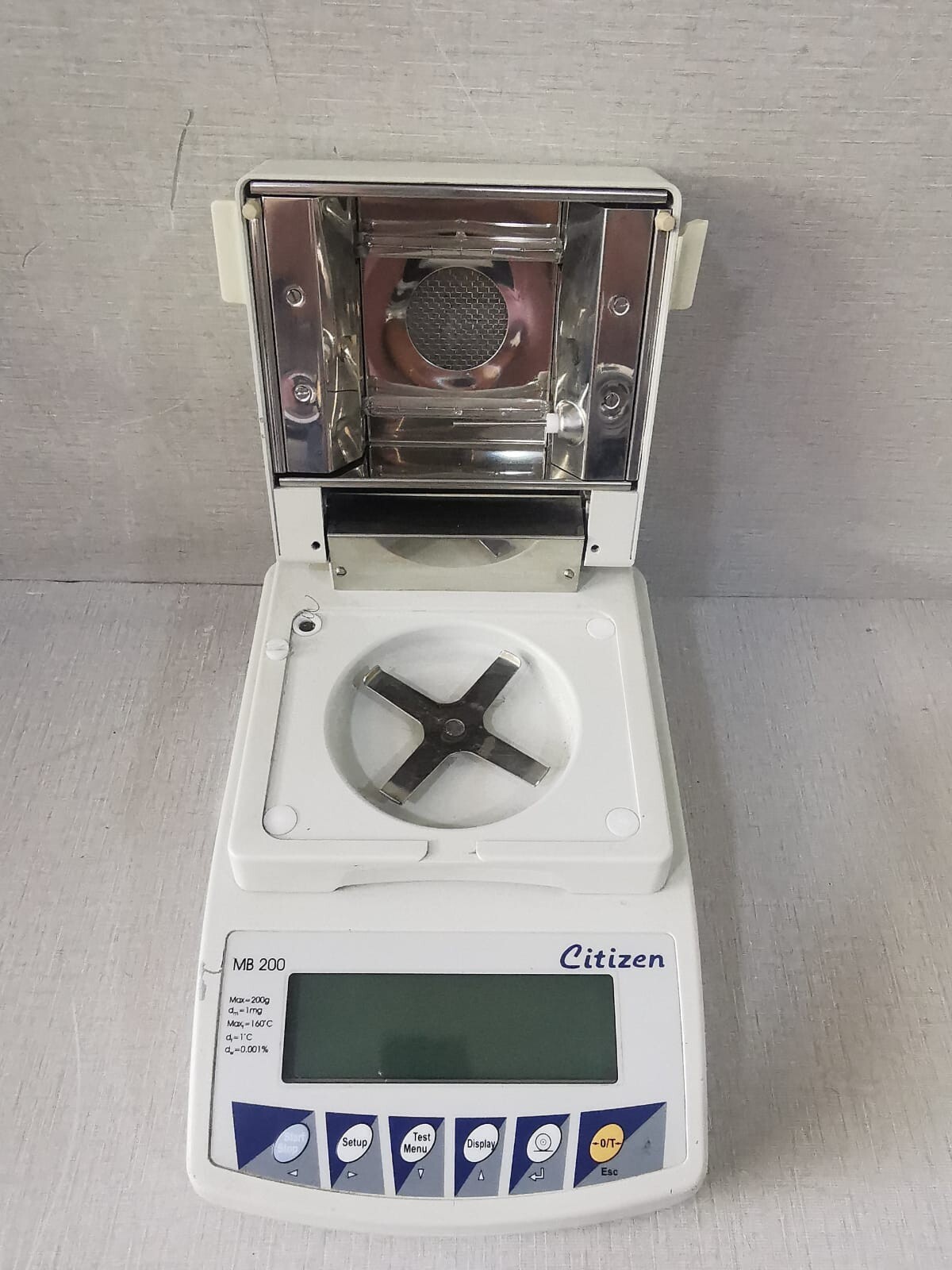 Citizen MB-200 CITIZEN MB 200 MOISTURE ANALYZER BALANCE 2