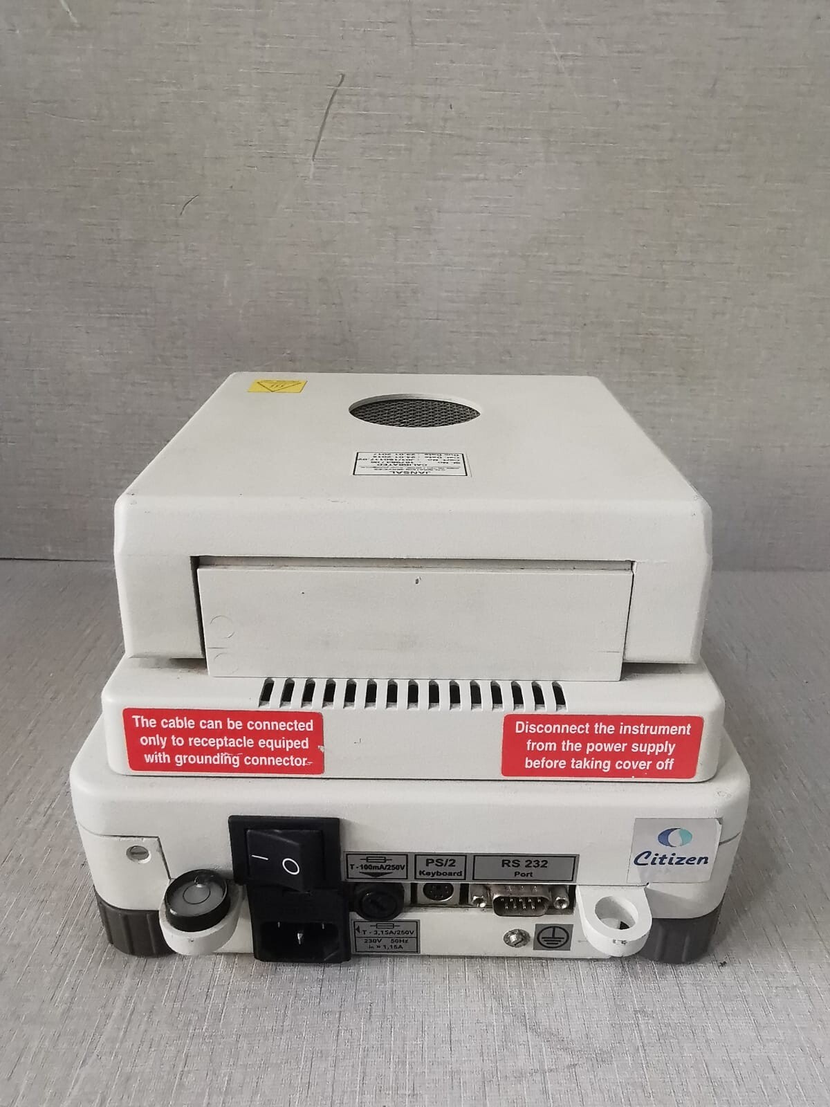 Citizen MB-200 CITIZEN MB 200 MOISTURE ANALYZER BALANCE 5
