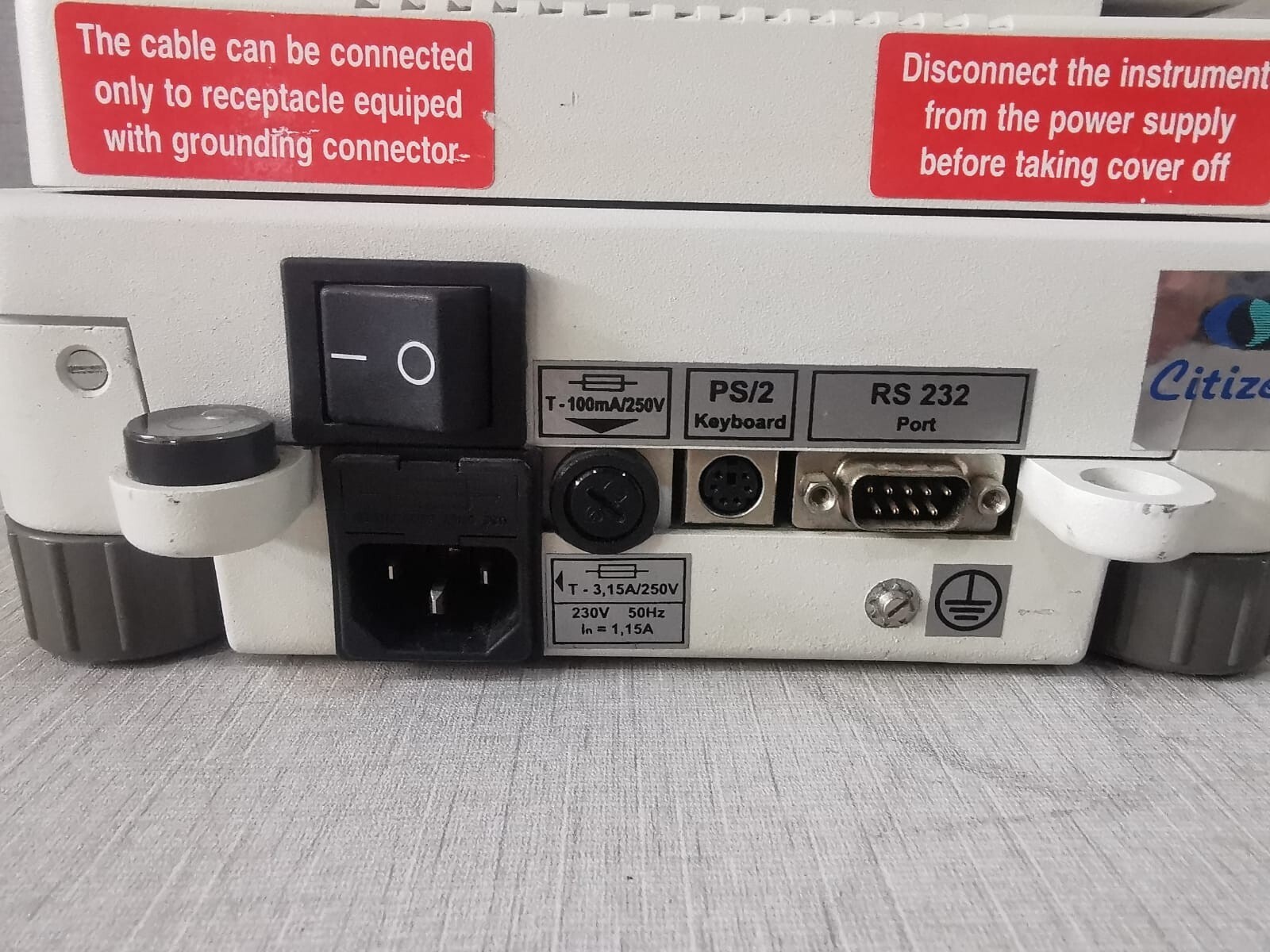 Citizen MB-200 CITIZEN MB 200 MOISTURE ANALYZER BALANCE 8
