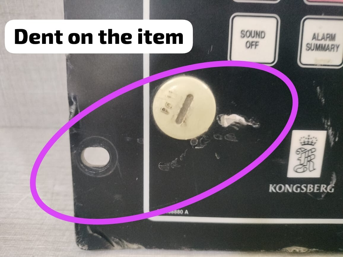 KONGSBERG HA458880A / OCP 8810 S2 NT REV A1 OPERATOR CONTROL PANEL 6