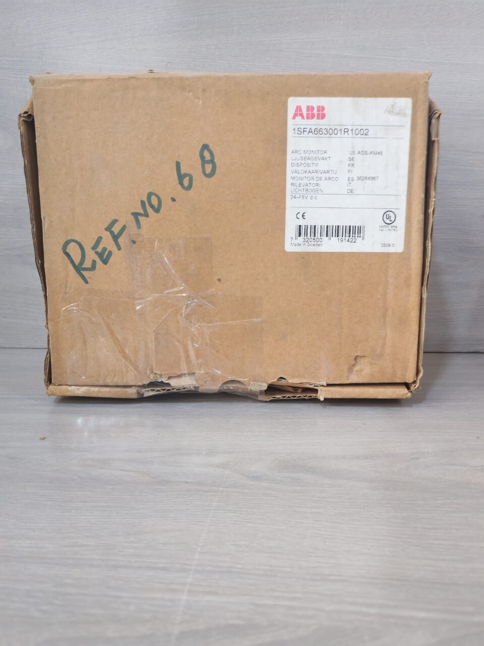 ABB ARC-GUARD-SYSTEM-TVOC ABB 1SFA663001R1002 Arc Guard System TVOC 4