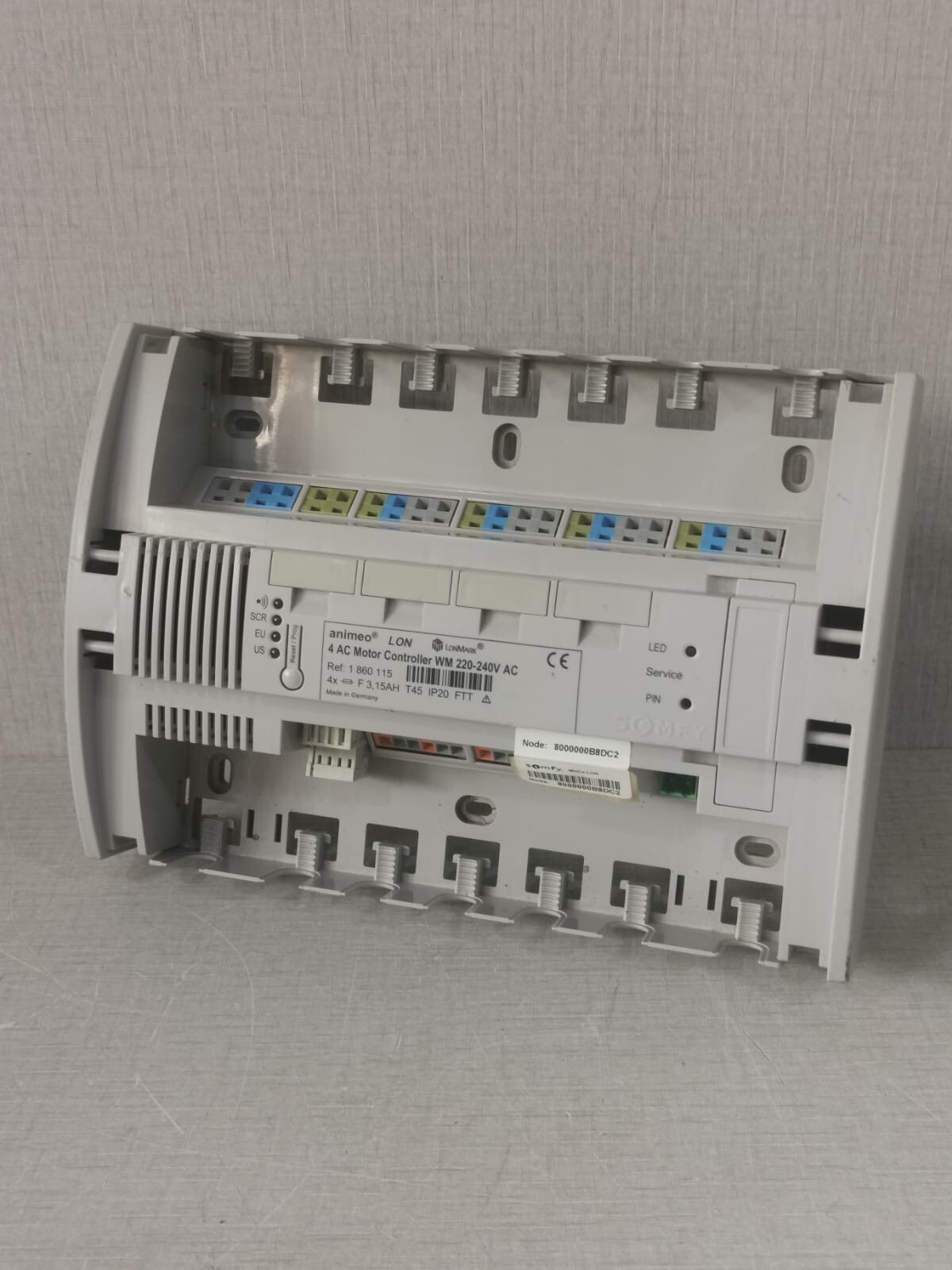 SOMFY 1 860 115 SOMFY LONMARK 1 860 115 / 4 AC Motor Controller WM 220-240V AC 3