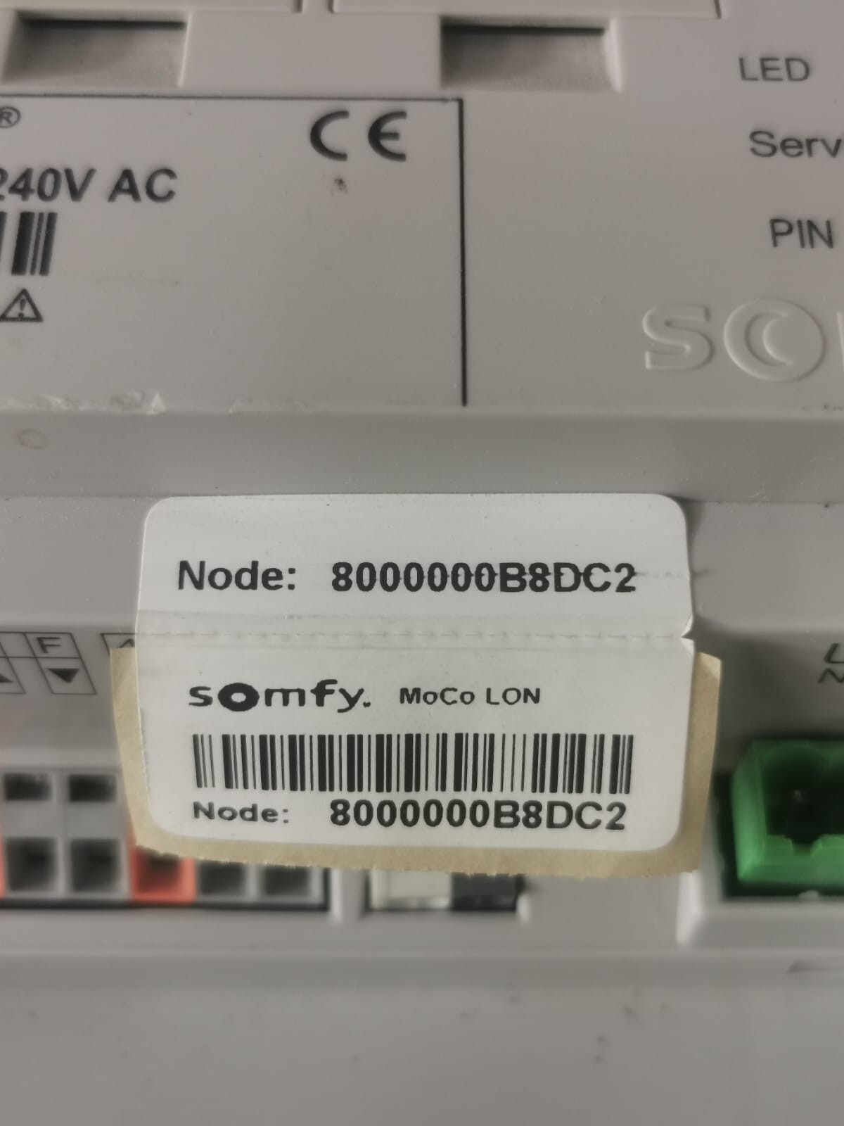 SOMFY 1 860 115 SOMFY LONMARK 1 860 115 / 4 AC Motor Controller WM 220-240V AC 9