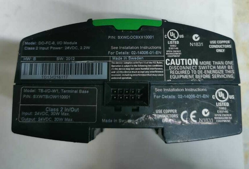 Schneider Electric SXWDOC8XX10001 SCHNEIDER ELECTRIC DO-FC-8 DIGITAL OUTPUT SXWDOC8XX10001 2