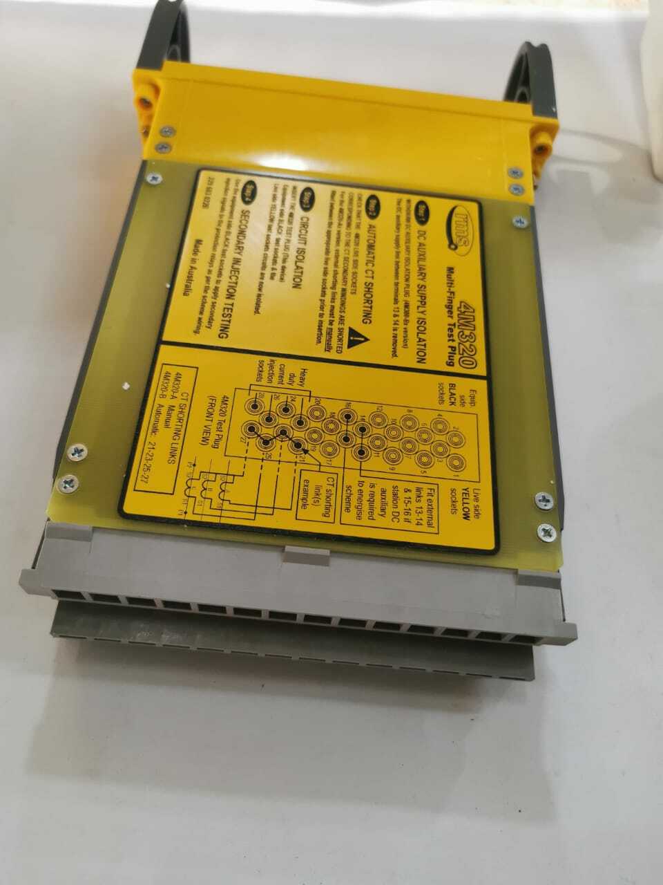 RMS 4M320-BA RMS 4M320K4 BA TEST BLOCK SYSTEM 4M320-BA 6