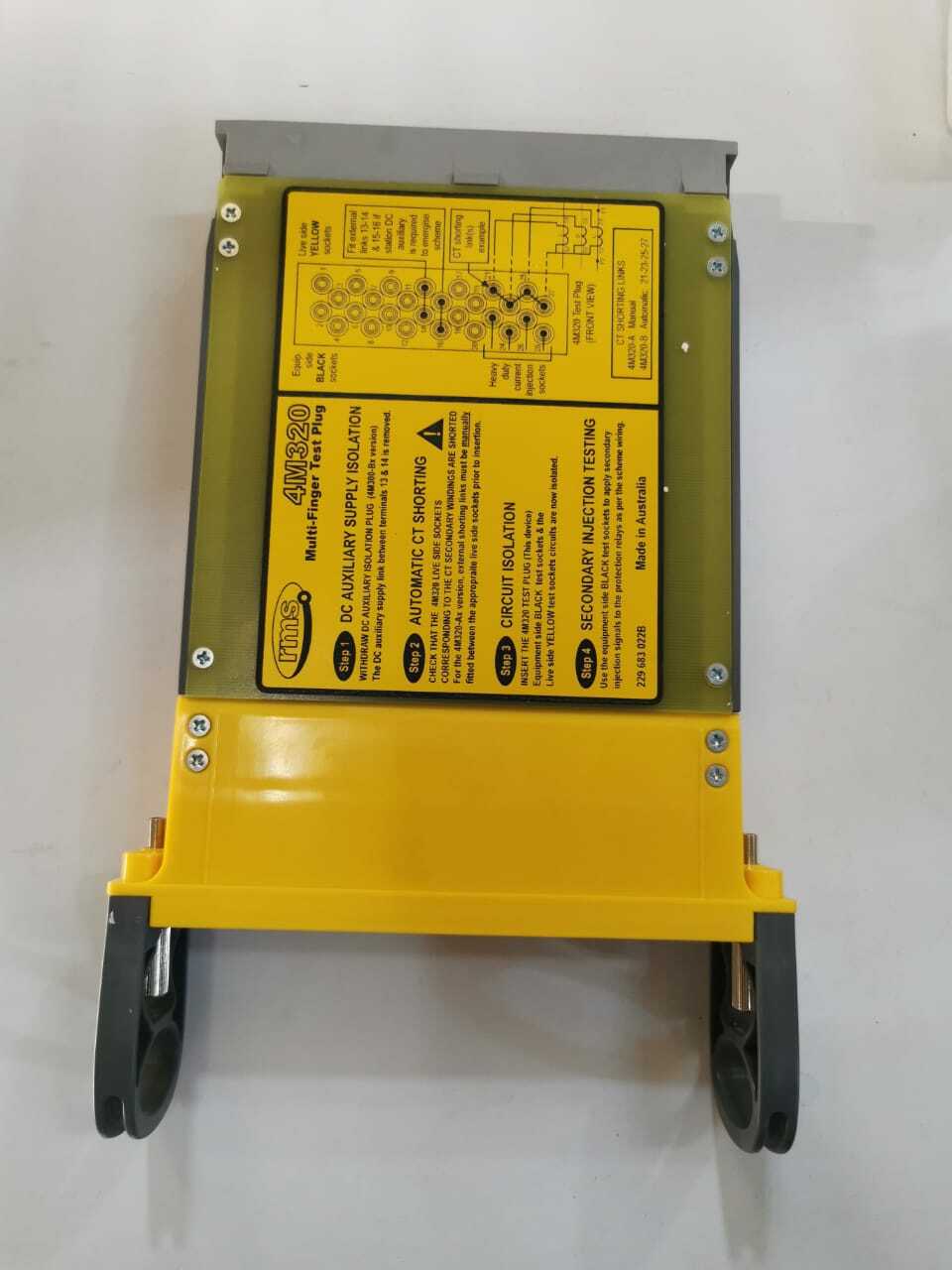 RMS 4M320-BA RMS 4M320K4 BA TEST BLOCK SYSTEM 4M320-BA 7