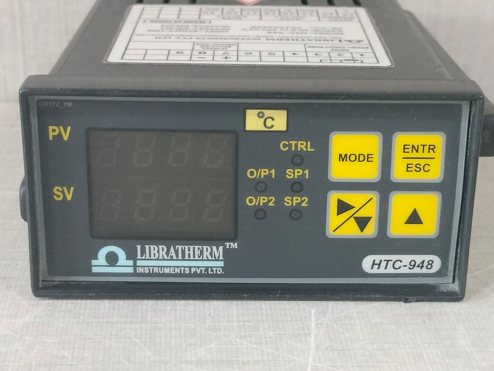 LIBRATHERM HTC-948 LIBRATHERM HTC-948 Temperature Process Controller 3