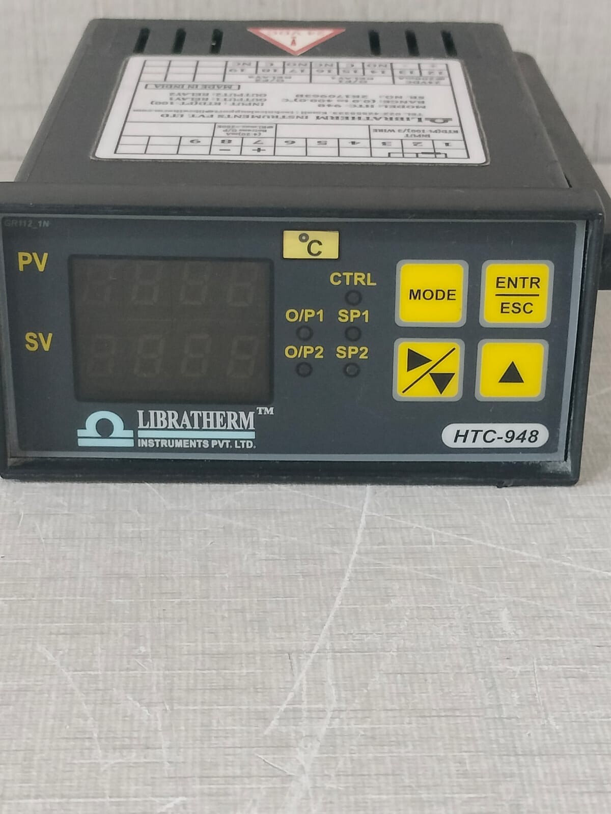 LIBRATHERM HTC-948 LIBRATHERM HTC-948 Temperature Process Controller 4
