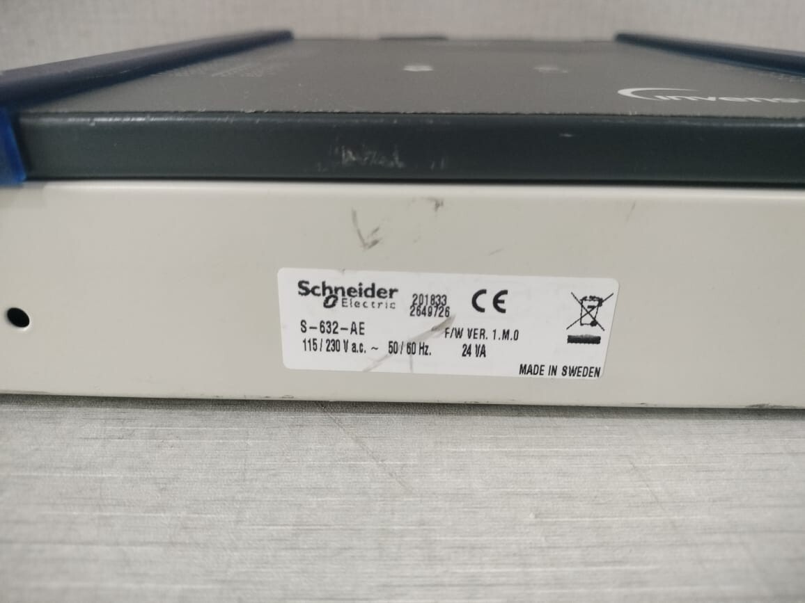 Invensys UNC532 Invensys UNC532/ S-632-AE F/W VER 1M.0 115/230VAC - 50/60HZ 4