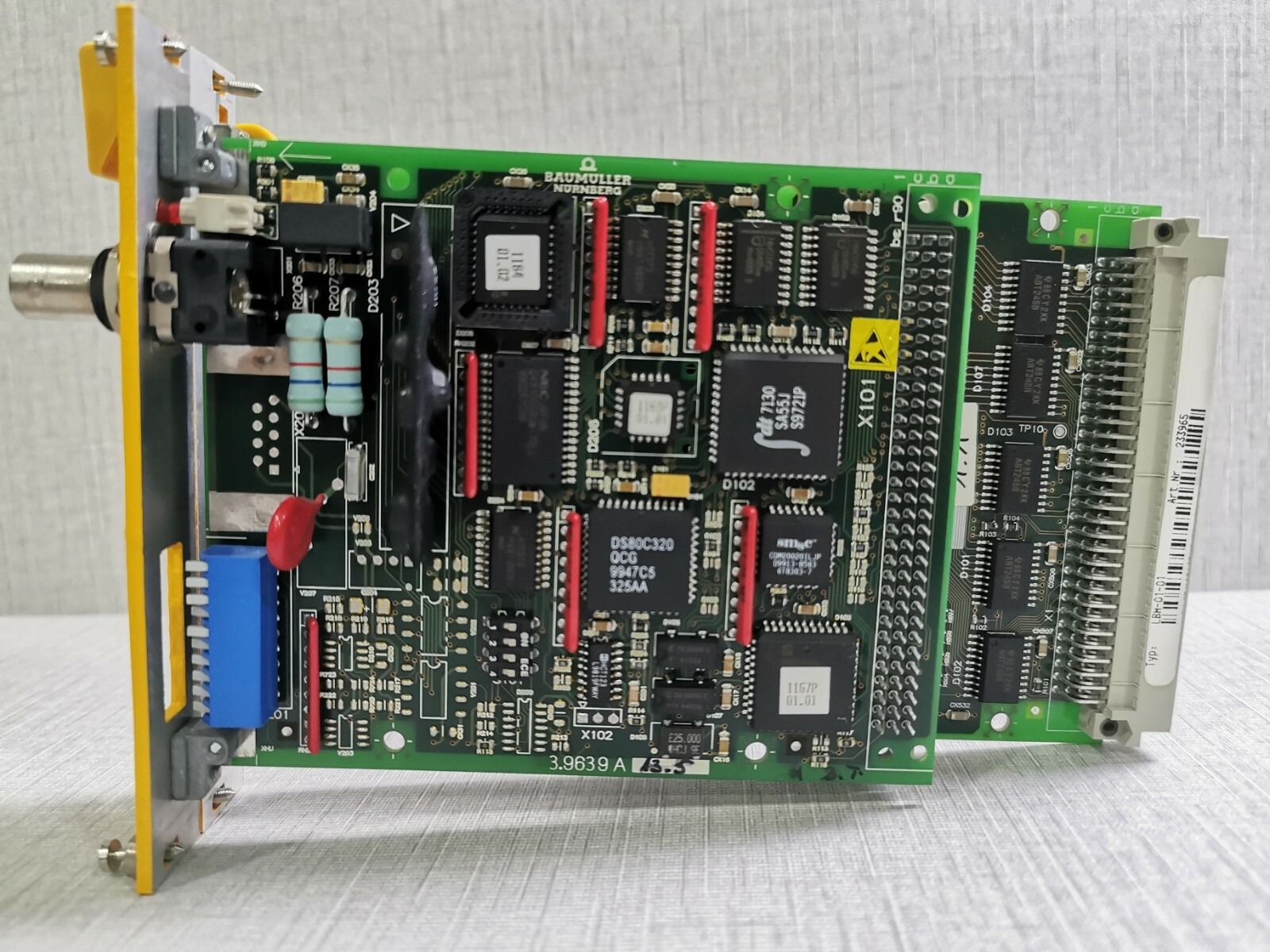 Baumuller LBM-LBM-01 / ARCNET-0101 -01 BAUMELLER NURNBERG LBM-01 / ARCNET-01 Arc net Card 233965 3