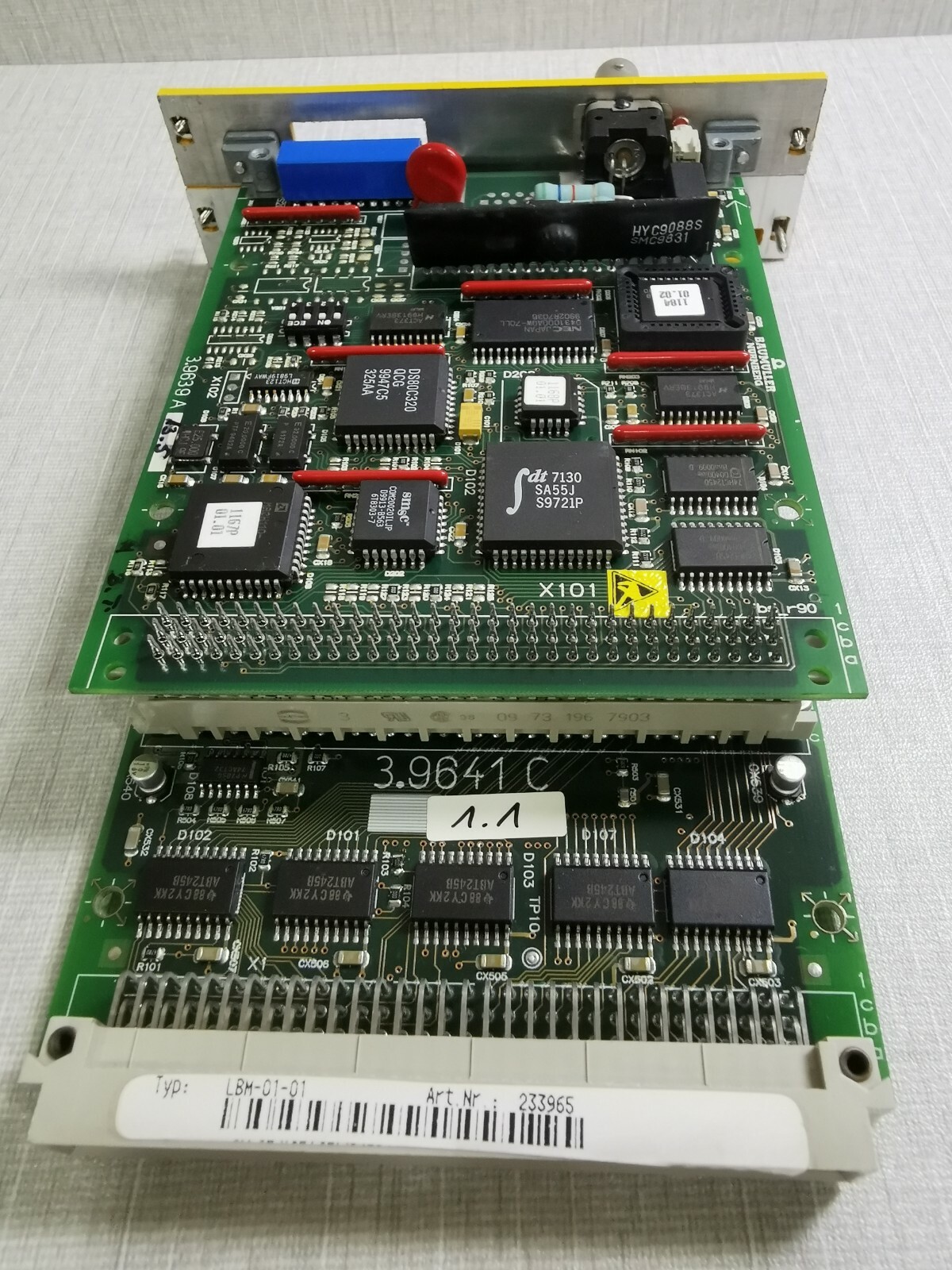 Baumuller LBM-LBM-01 / ARCNET-0101 -01 BAUMELLER NURNBERG LBM-01 / ARCNET-01 Arc net Card 233965 5