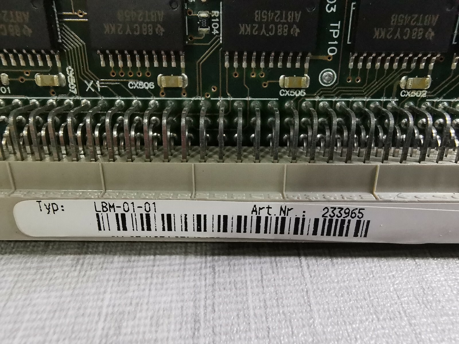 Baumuller LBM-LBM-01 / ARCNET-0101 -01 BAUMELLER NURNBERG LBM-01 / ARCNET-01 Arc net Card 233965 7