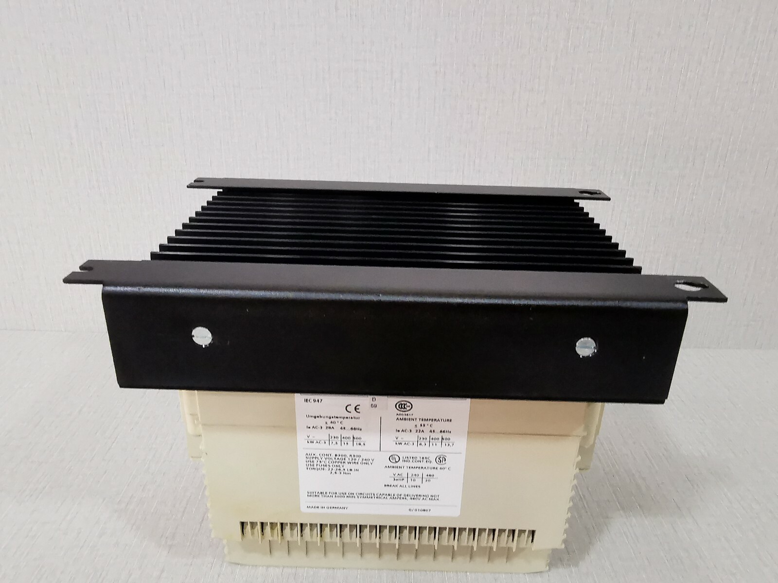 Siemens 3RW22-SIKOSTART SIEMENS 3RW22 SIKOSTART 3RW2226-1AB15 - WITHOUT ORIGINAL BOX 6