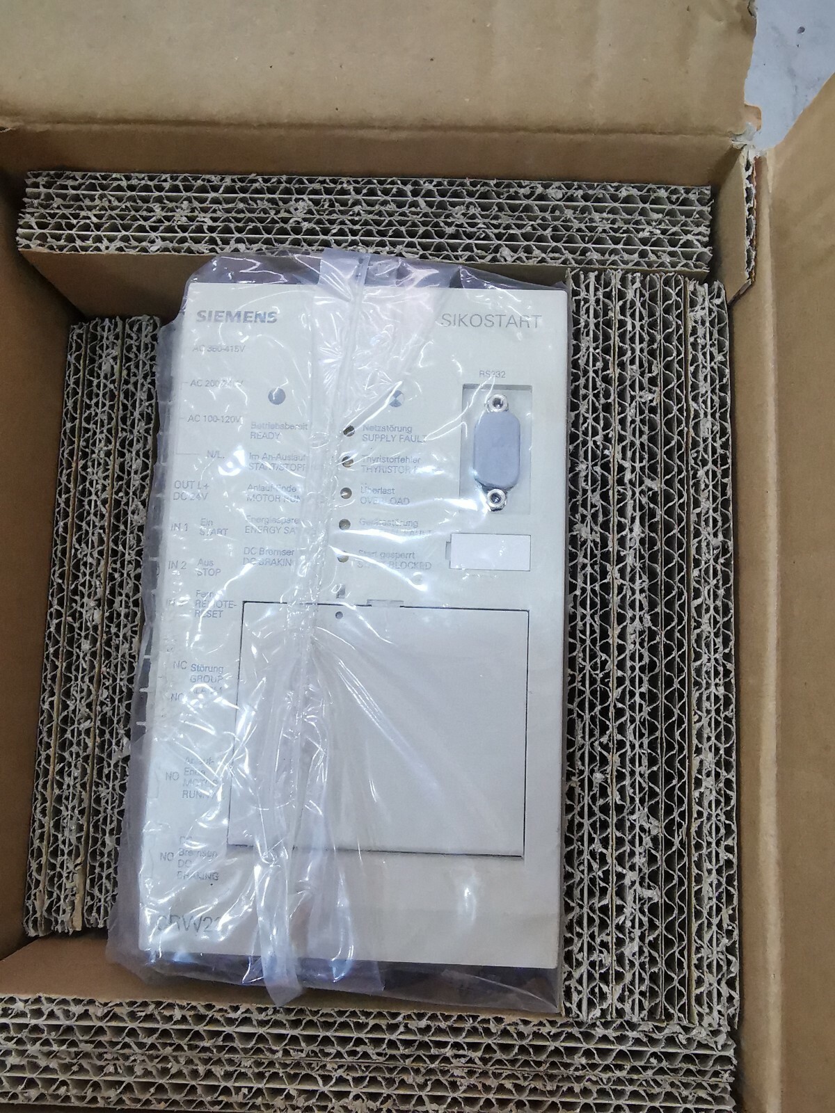 Siemens 3RW22-SIKOSTART SIEMENS 3RW22 SIKOSTART 3RW2226-1AB15 - WITHOUT ORIGINAL BOX 8