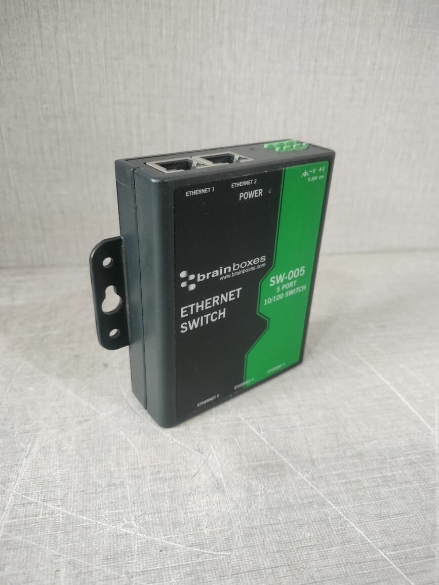 Brain Boxes PORT-10 Brain Boxes SW-005 5 PORT 10-100 ETHERNET SWITCH 6