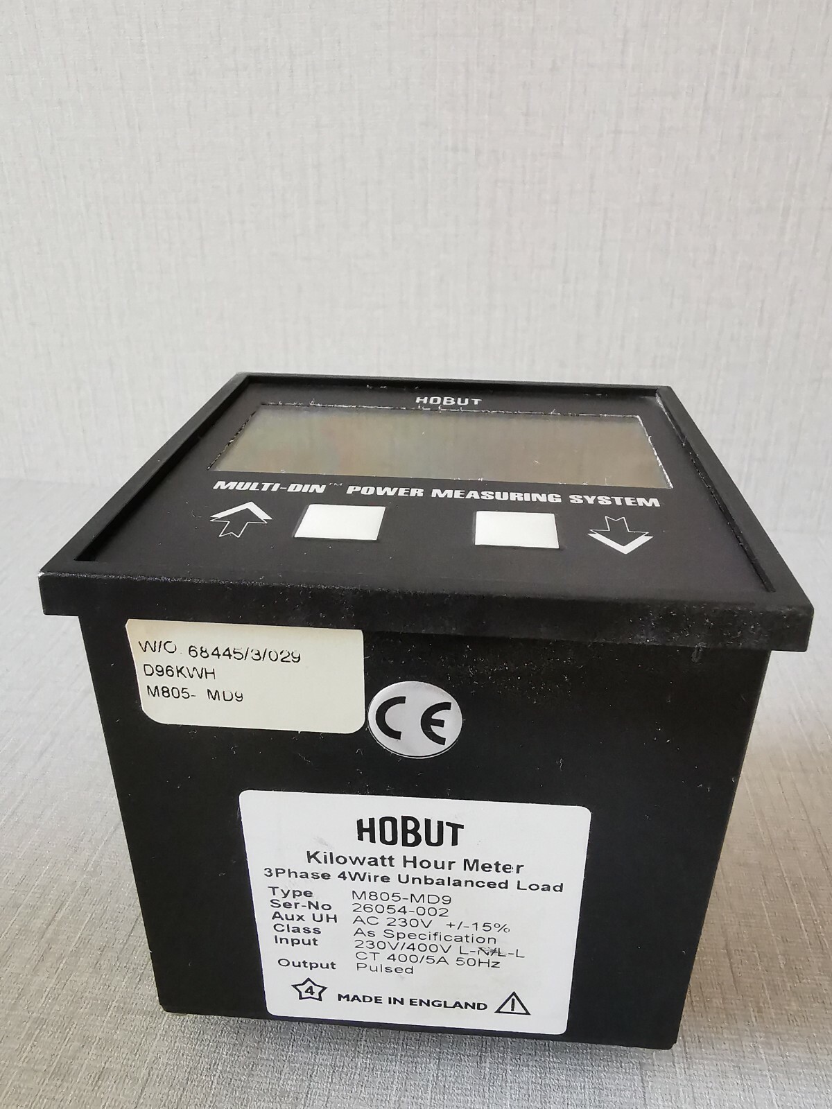 HOBUT M805-MD9 HOBUT M805-MD9 Kilowatt Hour Meter 3 Phase 4Wire 230V/400V 4