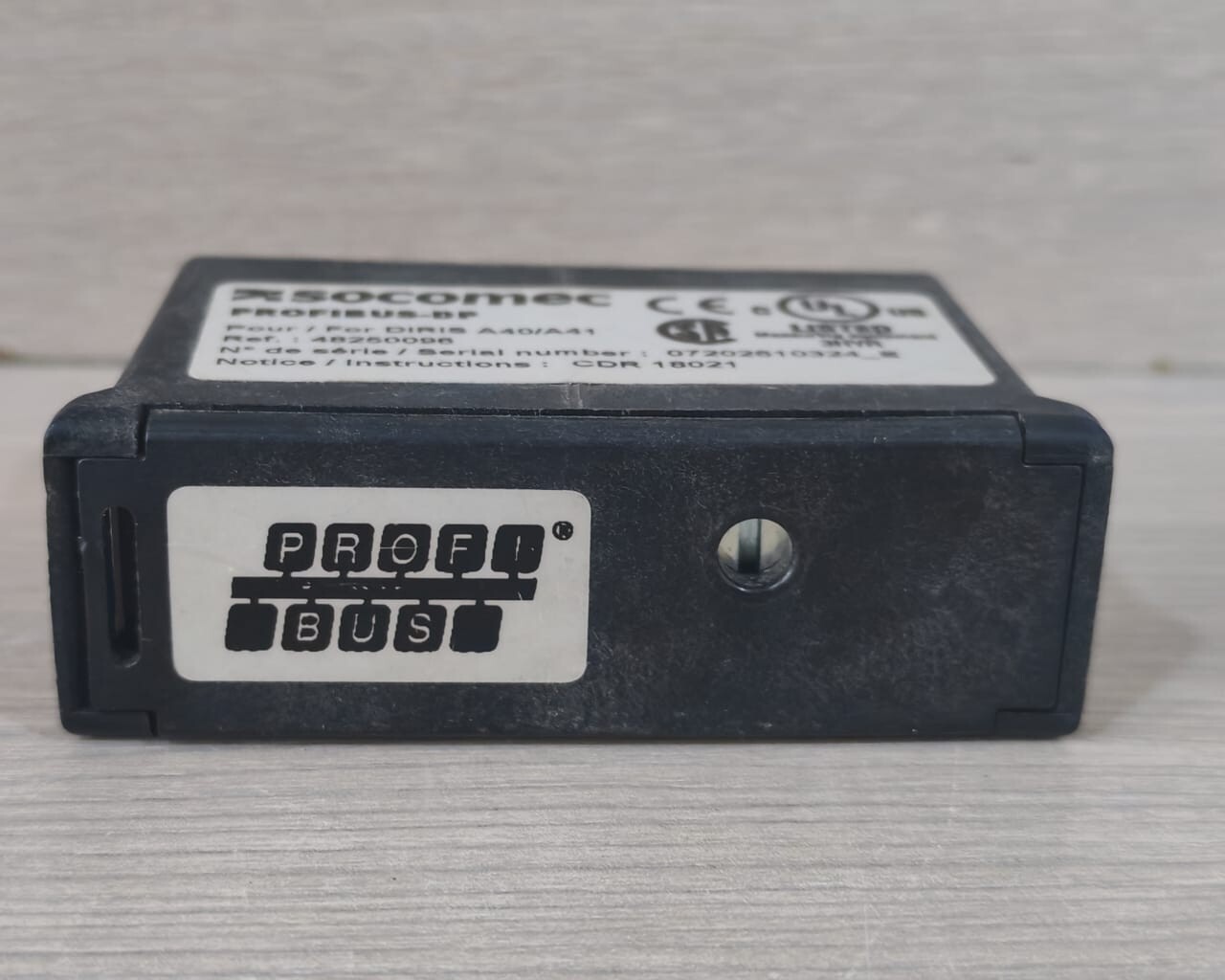 Socomec RS485 SOCOMEC RS485 JBUS/MODBUS DIRIS A40-A41/AP/PROFIBUS-DP DIRIS A40/A41 2