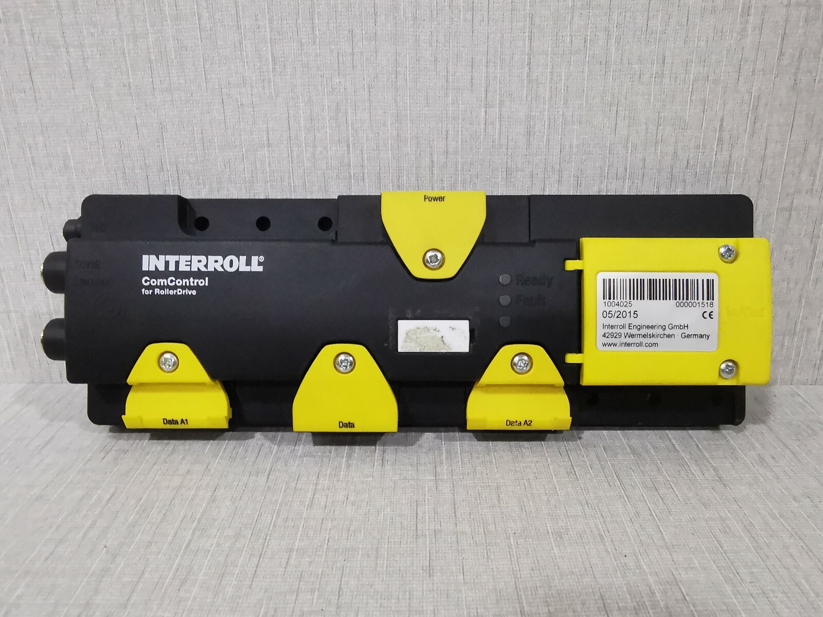 INTERROLL COMCONTROL-FOR-ROLLERDRIVE INTERROLL SegmentControl For RollerDrive 1004024 08/2015 5