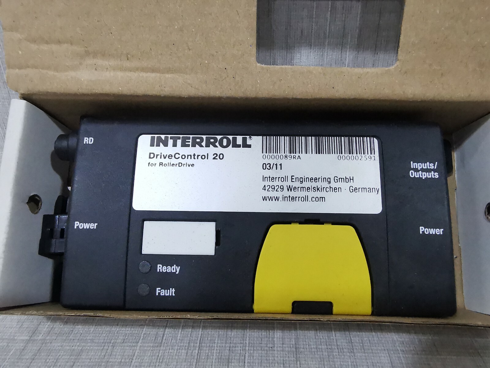 UNKNOWN 03/11 INTERROL DriveControl 20 For RollerDrive 03/11 5