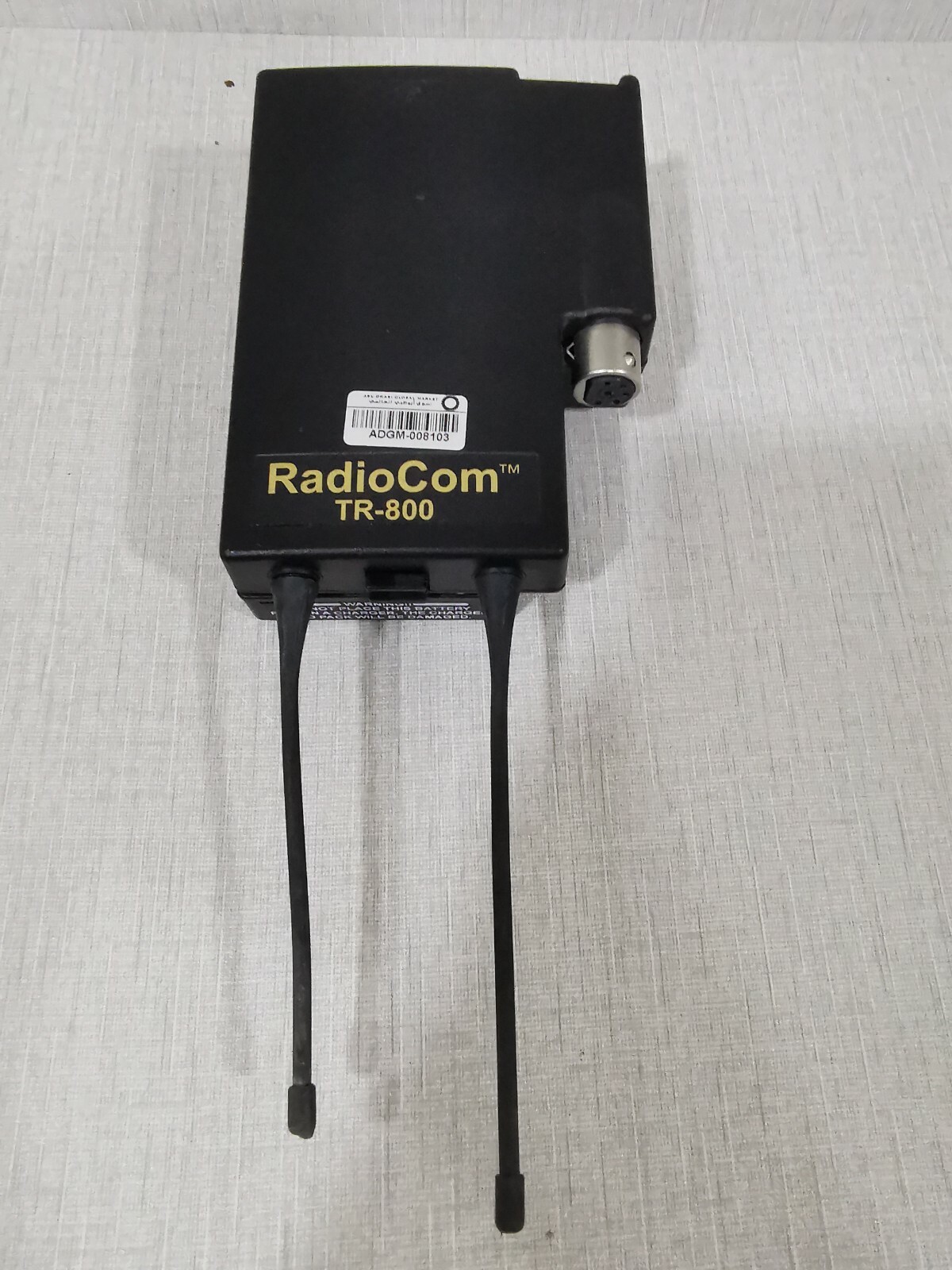RadioCom TR-800 RadioCom TR-800 Wireless Beltpack Transceiver - WITHOUT ANY ACCS 4