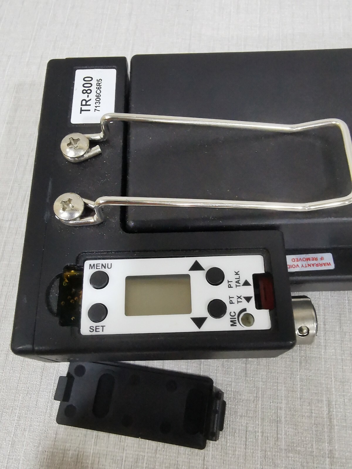 RadioCom TR-800 RadioCom TR-800 Wireless Beltpack Transceiver - WITHOUT ANY ACCS 5