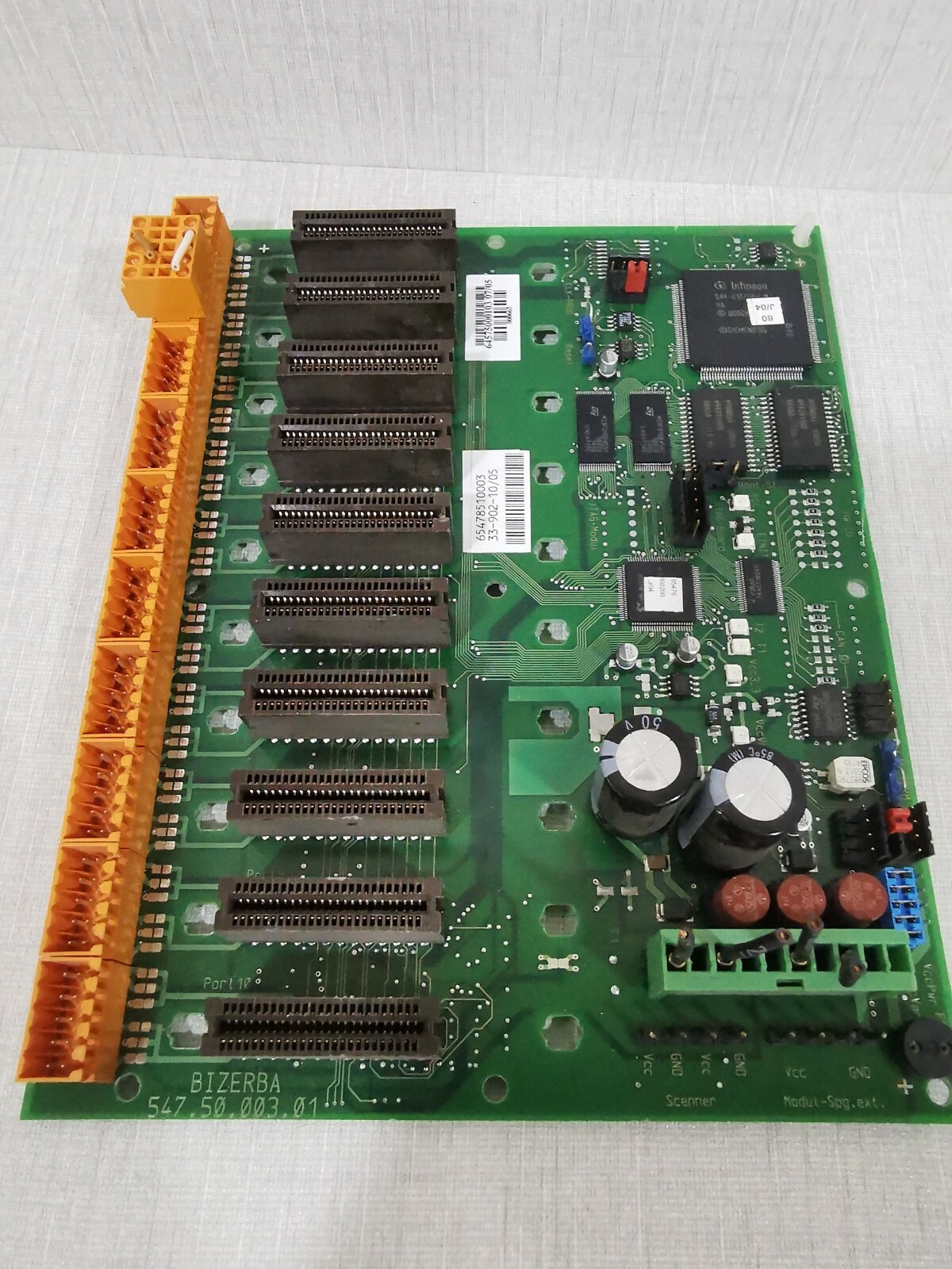 BIZERBA 547.50.003.01 BIZERBA 547.50.003.01 LPB BACKPLANE CONTROL 5