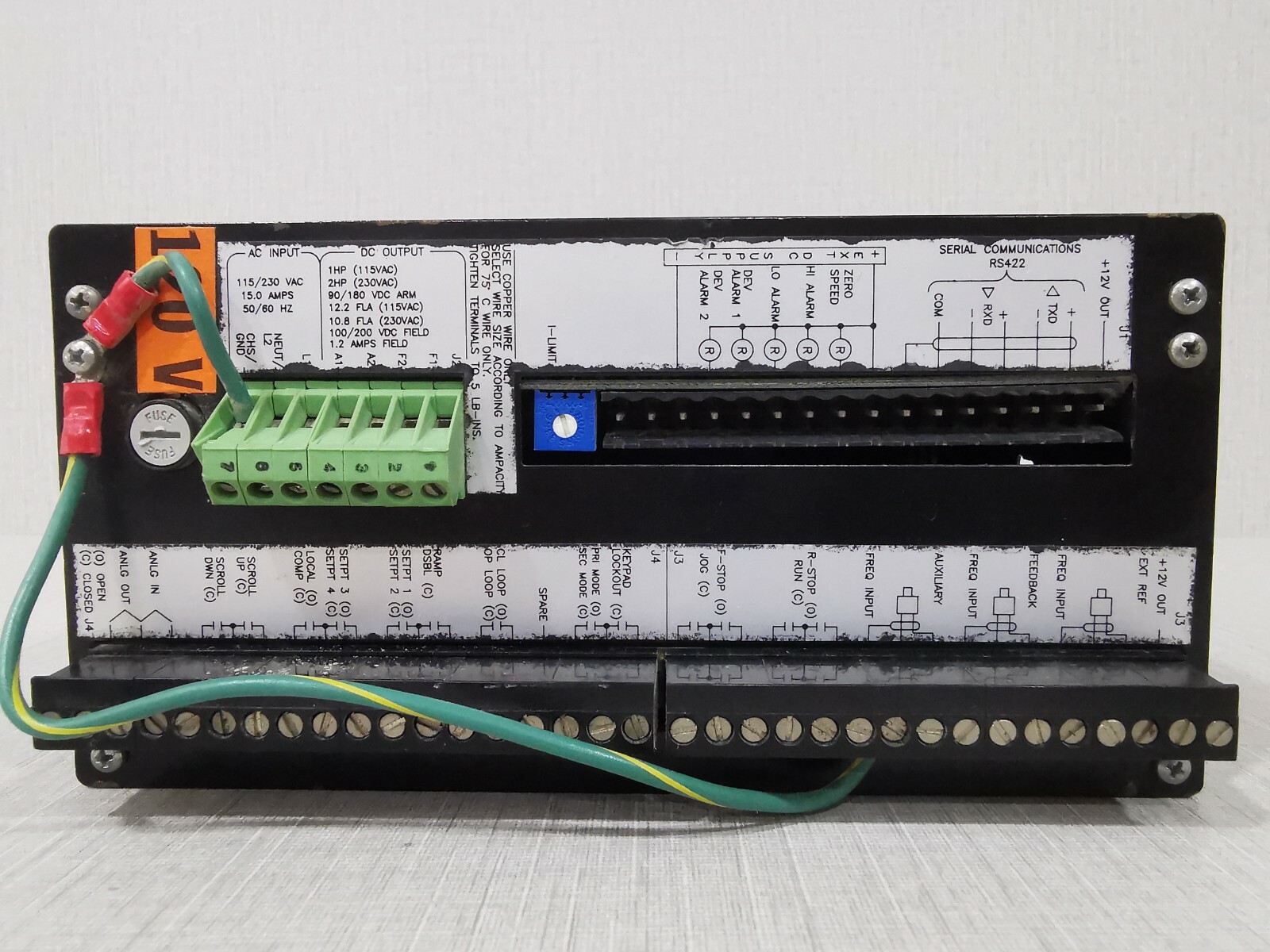 CONTREX M-DRIVE-4 CONTREX M-DRIVE 4 3200-1677 REV E INTEGRATED CONTROLLER 5