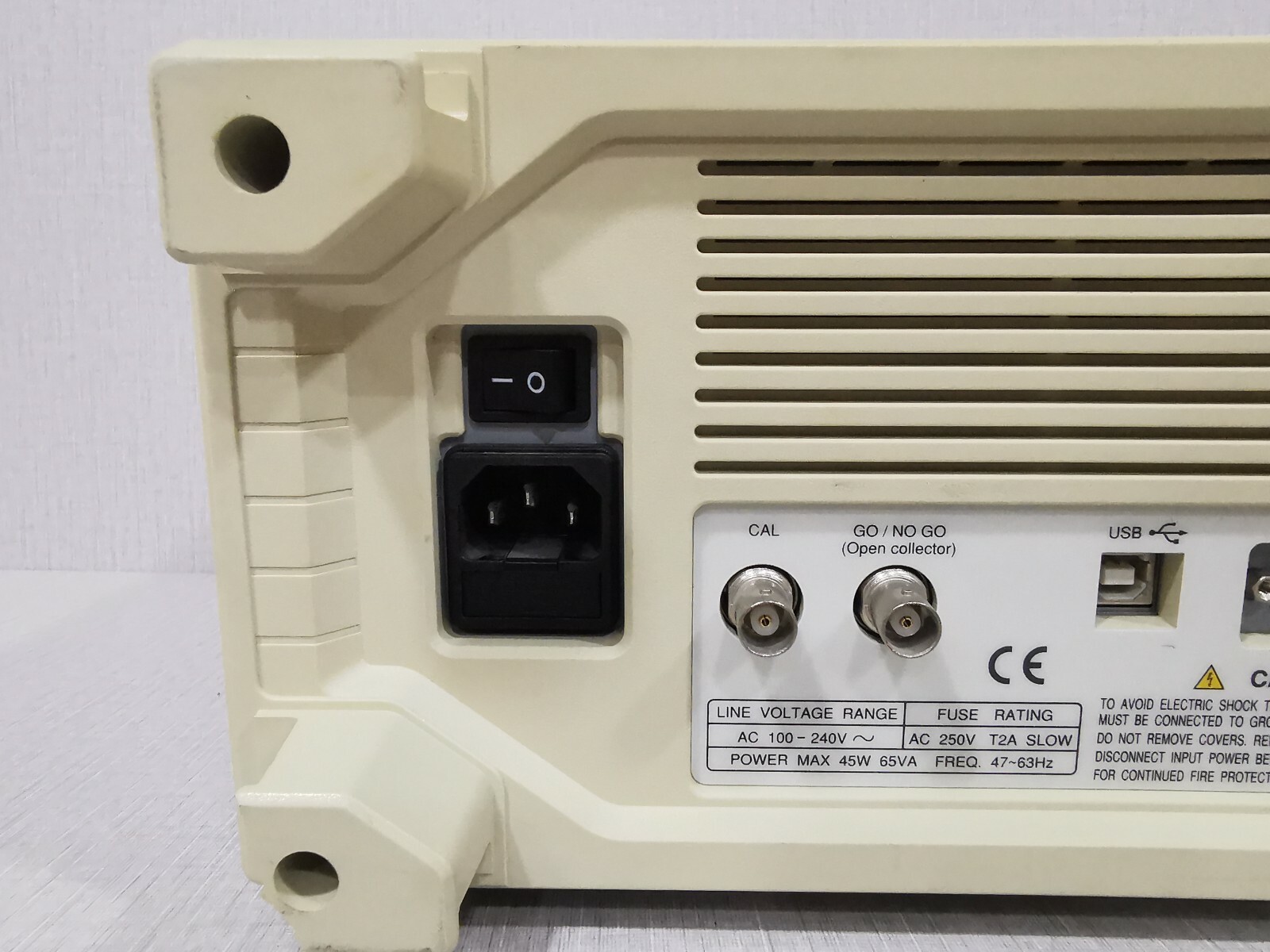 GWINSTEK GDS-84OC GWINSTEK GDS-84OC DIGITAL STORAGE OSCILLOSCOPE 10