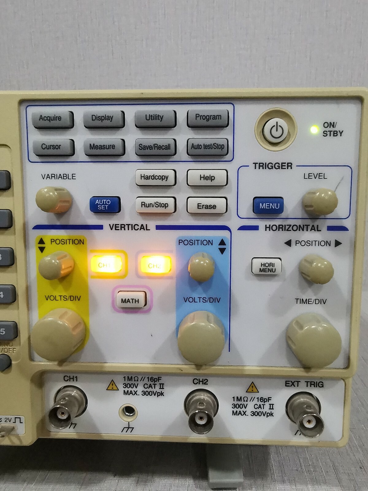 GWINSTEK GDS-84OC GWINSTEK GDS-84OC DIGITAL STORAGE OSCILLOSCOPE 4
