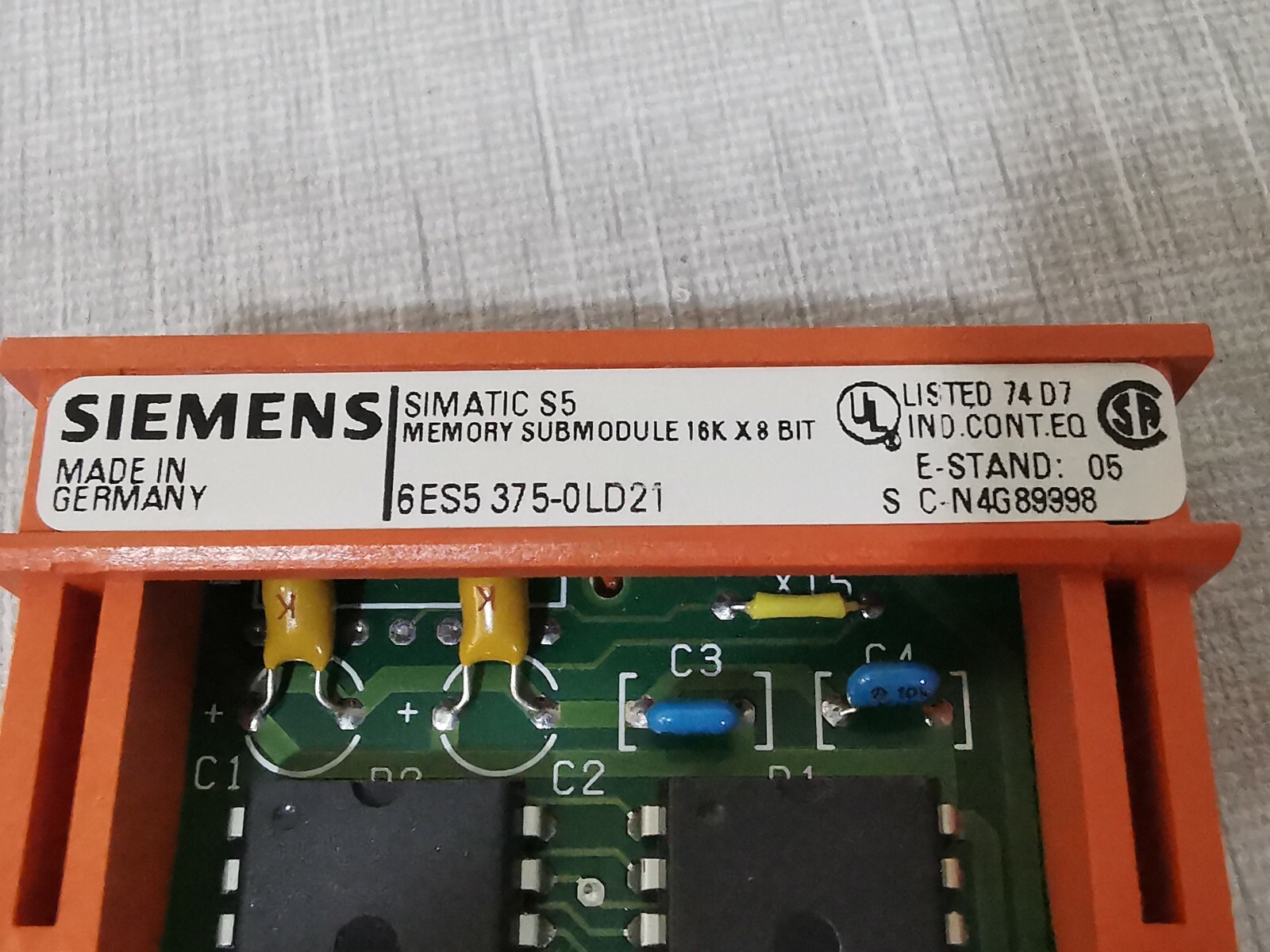 Siemens OLD21 Siemens Simatic S5 MODULE 6ES5 375-OLD21 4