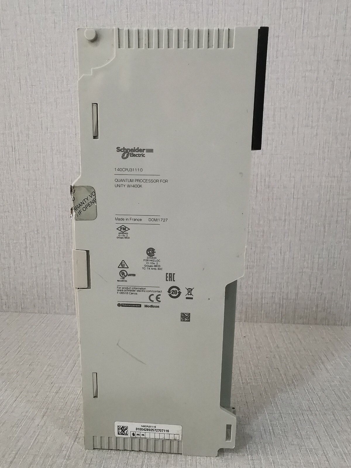 Schneider Electric 140 CPU 311 10 Schneider Electric 140 CPU 311 10 Modicon 3