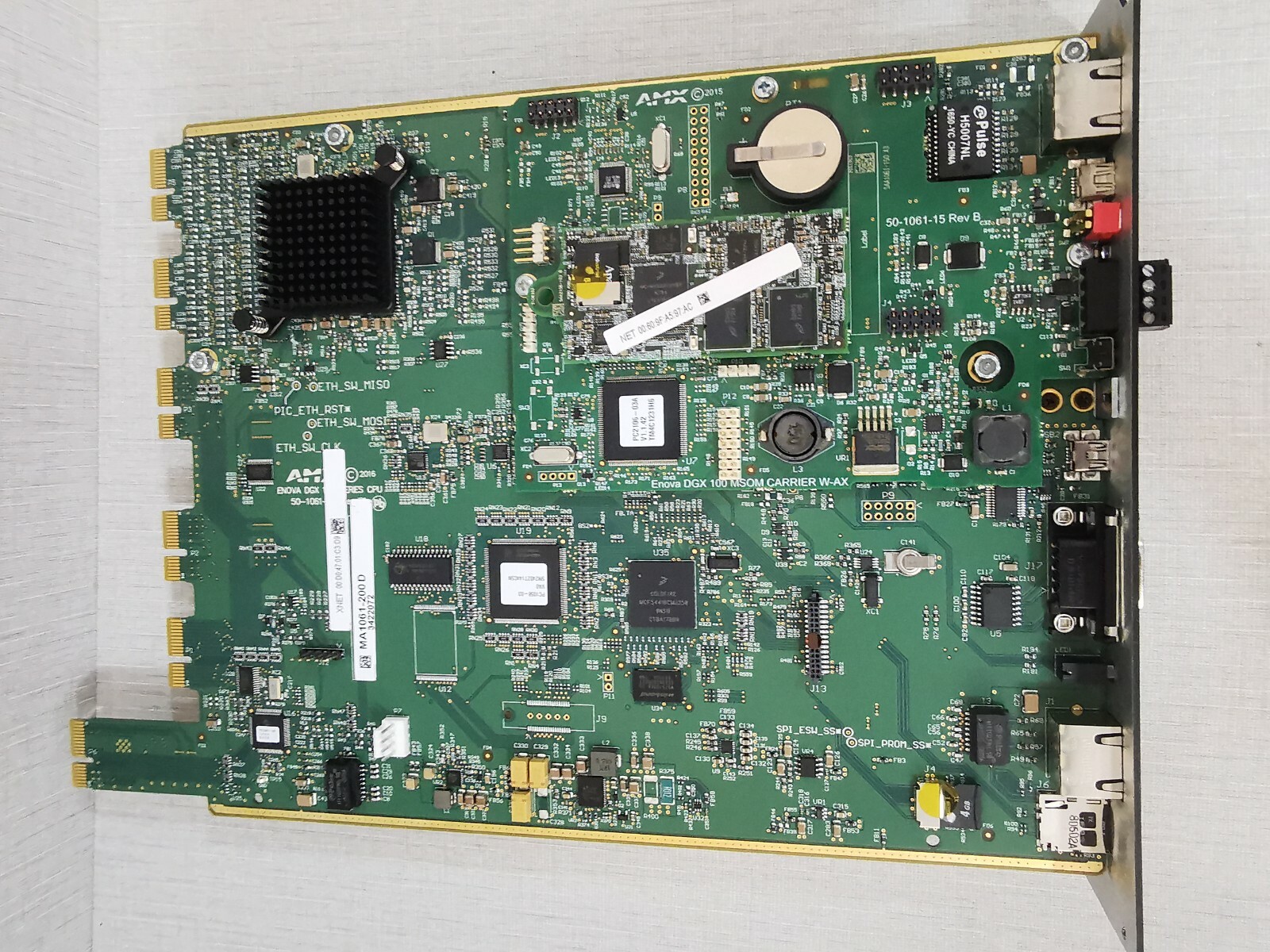 AMX DGX-64 AMX FG1061-164K-FX ENOVA DGX 64 E SWITCH DTR 50-1060-03 Rev 0 5