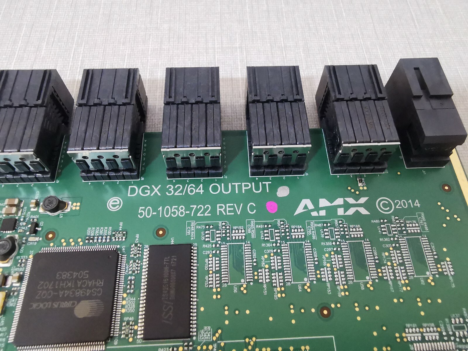 AMX 50-1058-722 AMX MA1058-712MX ENOVA DGX 32/64 Output 50-1058-722 Rev C 6