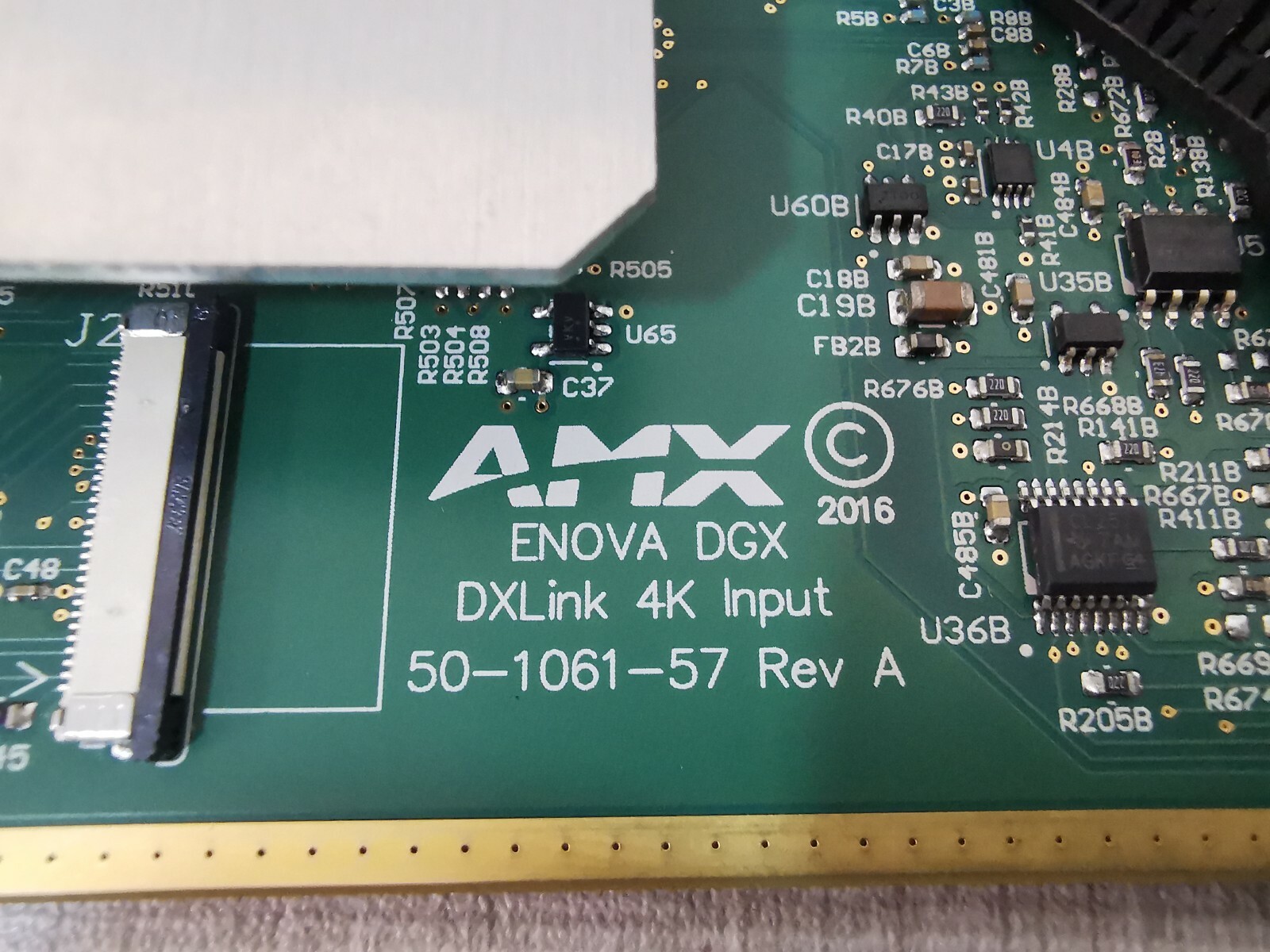 AMX INPUT-50 AMX FG1061-570-FX ENOVA DGX DXLink 4K Input 50-1061-57 Rev A 6