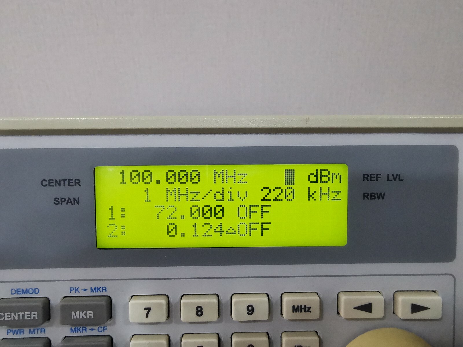 GWINSTEK GSP-810 GWINSTEK GSP-810 Spectrum Analyzer 4