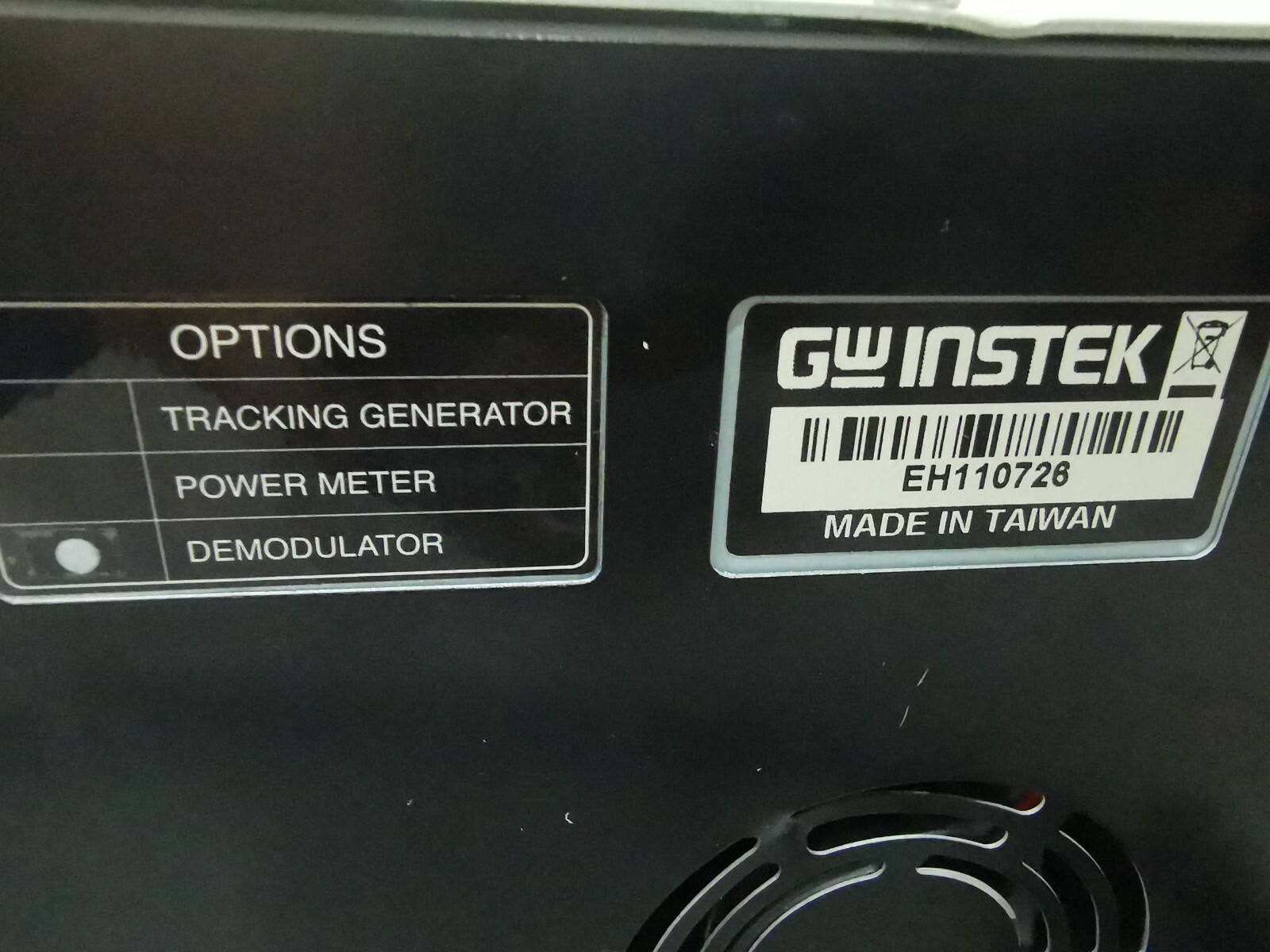 GWINSTEK GSP-810 GWINSTEK GSP-810 Spectrum Analyzer 8