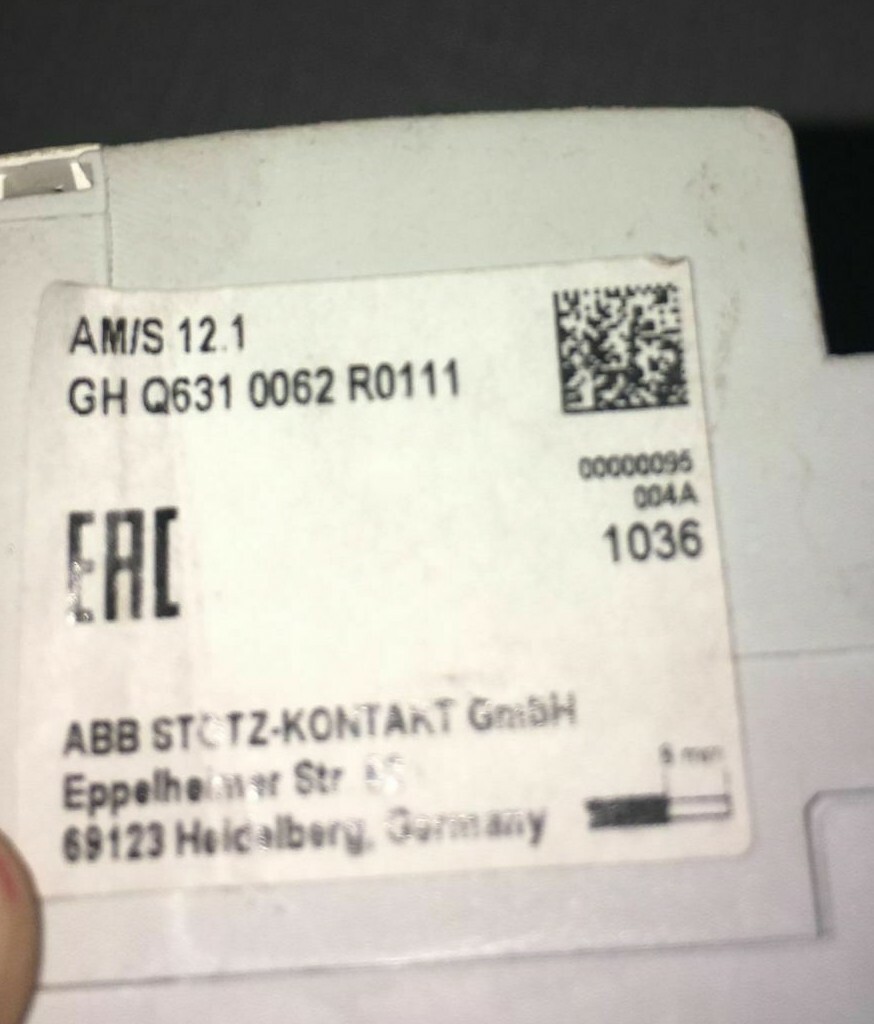 ABB GH-Q631-0062 ABB AM/S 12.1 Battery Module GH Q631 0062 R0111 3