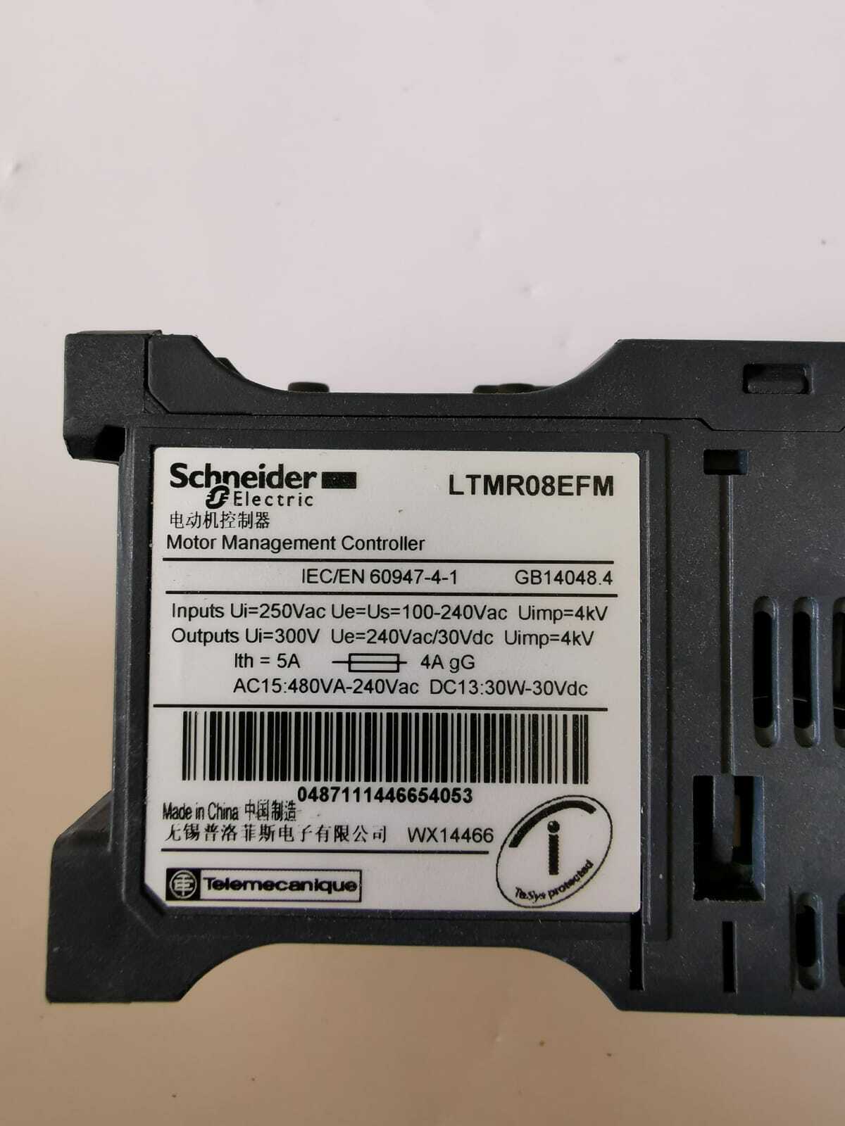 Schneider Electric LTMR08EFM Schneider Electric LTMR08EFM Motor Management Controller 5