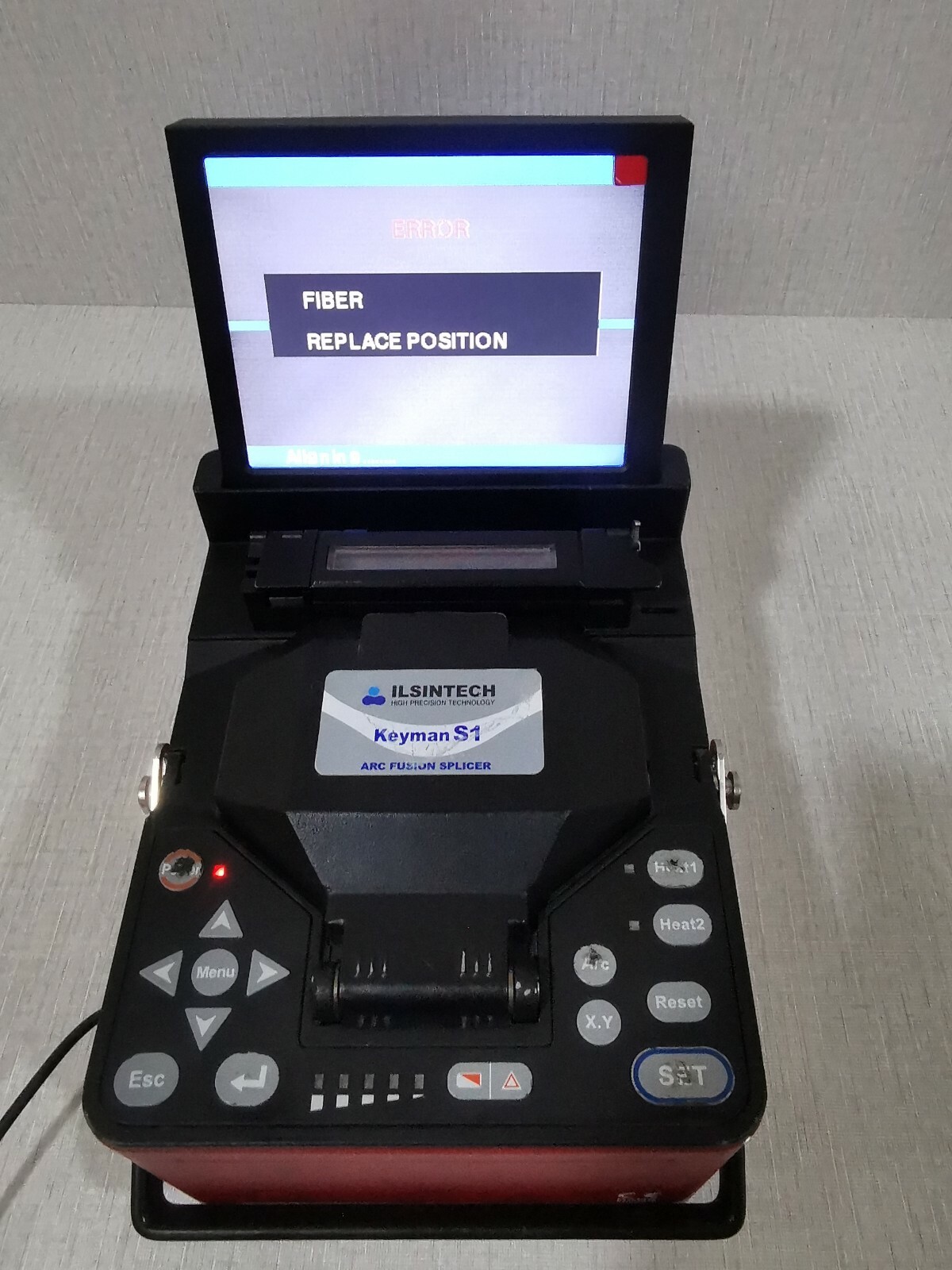 ILSINTECH KEYMAN-S1 ILSINTECH Keyman S1 Alignmen FUSION SPLICER 9