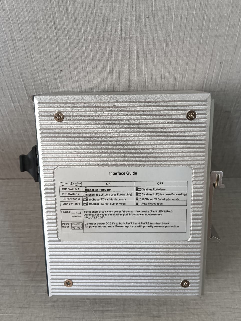 Korenix JETCON 2301-S Korenix Jetcon 2301 S Jetcon 2301 S Media Converter 7