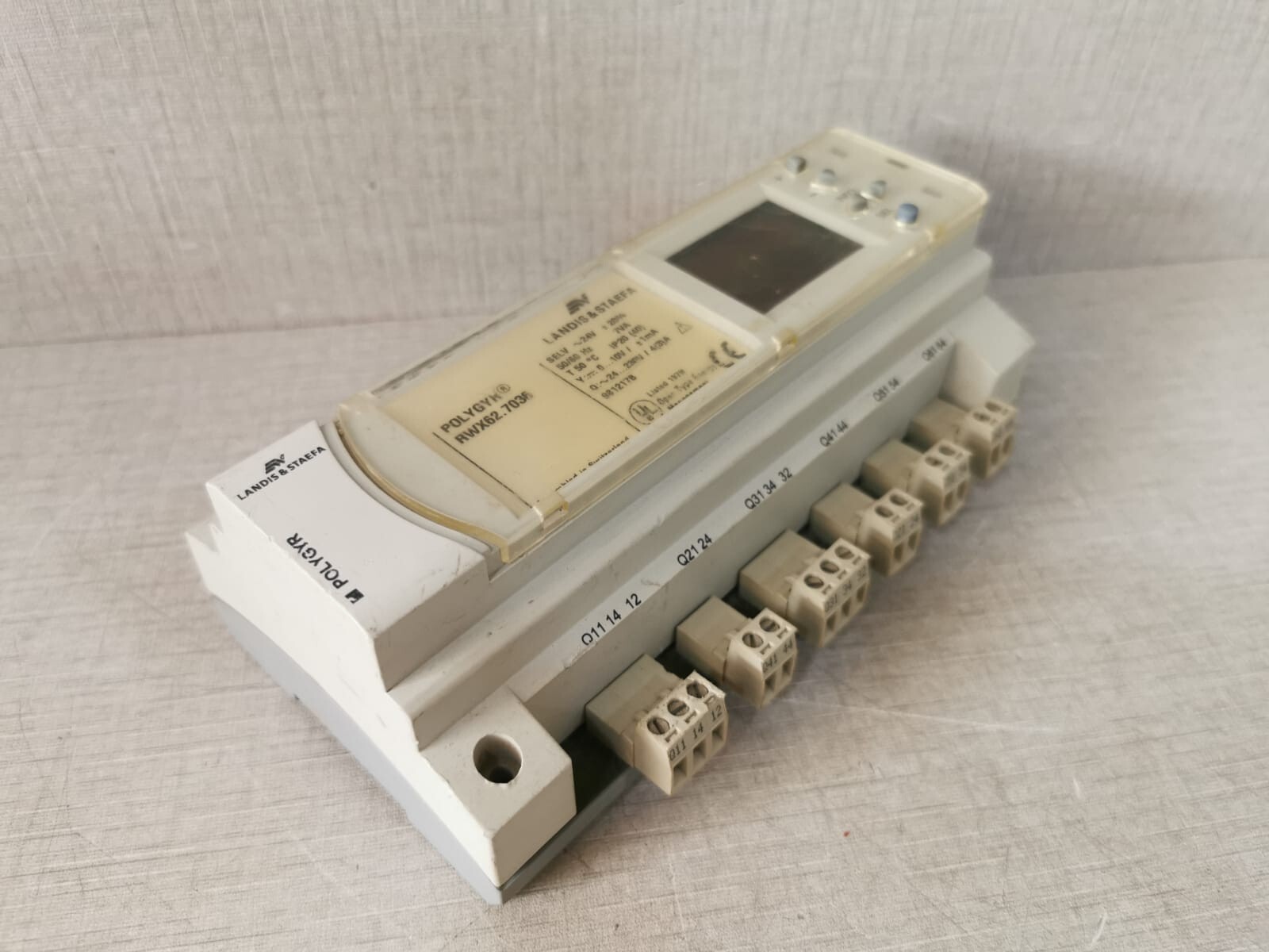LANDIS & STAEFA RWX62.7036 LANDIS & STAEFA Polygyr RWX62.7036 Universal Controller 10
