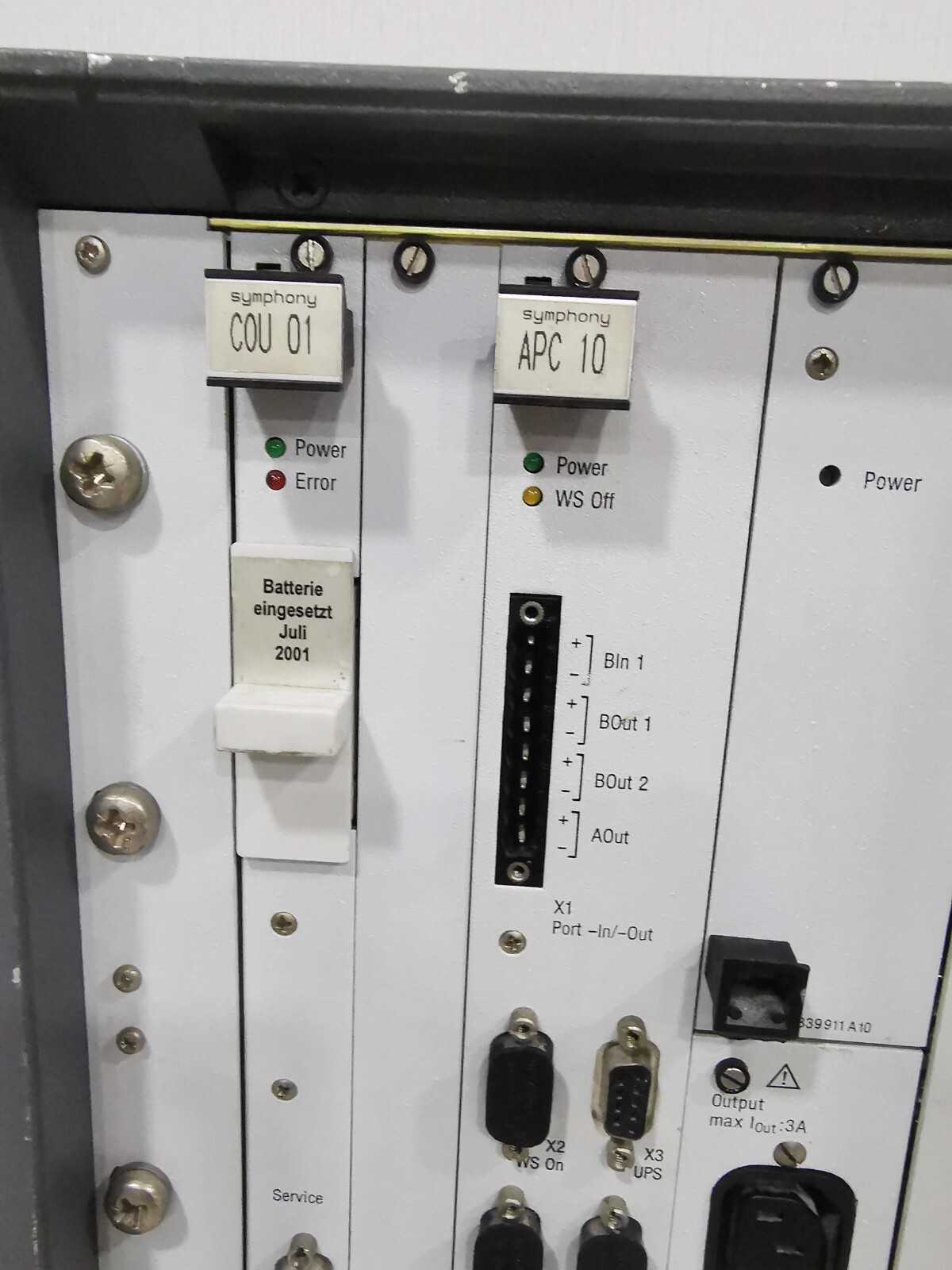 ABB WSD 50 ABB WSD 50 SYMPHONY INPUT 100-240VAC.47 63Hz -W/O ANY ACCESSORIES 7