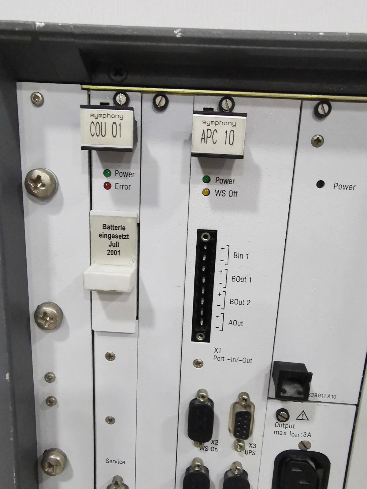 ABB WSD 50 ABB WSD 50 SYMPHONY INPUT 100-240VAC.47 63Hz -W/O ANY ACCESSORIES 8