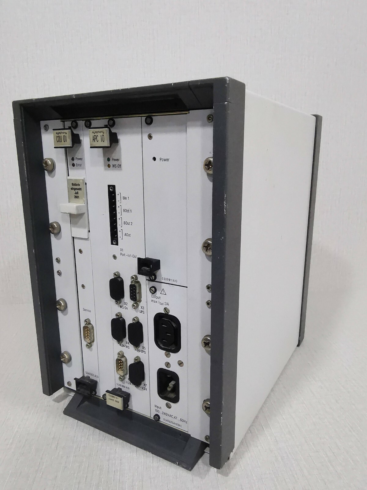 ABB WSD 50 ABB WSD 50 SYMPHONY INPUT 100-240VAC.47 63Hz -W/O ANY ACCESSORIES 10