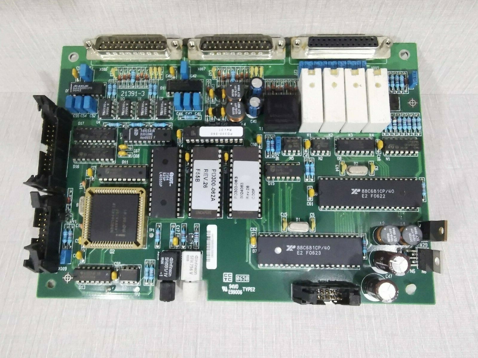 ABB 94V0 TYPE 2 E990060 BOARD 21391-3 DPD 95185
