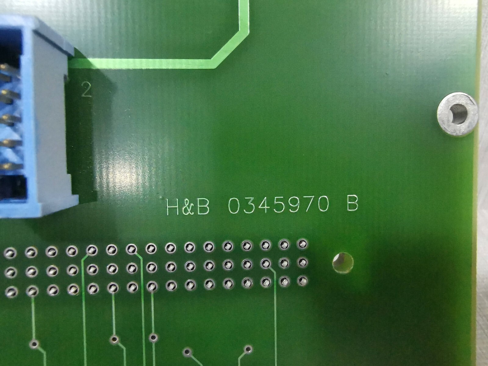 H&B 0345970 B H&B 0345970 B CONTROL BOARD 4