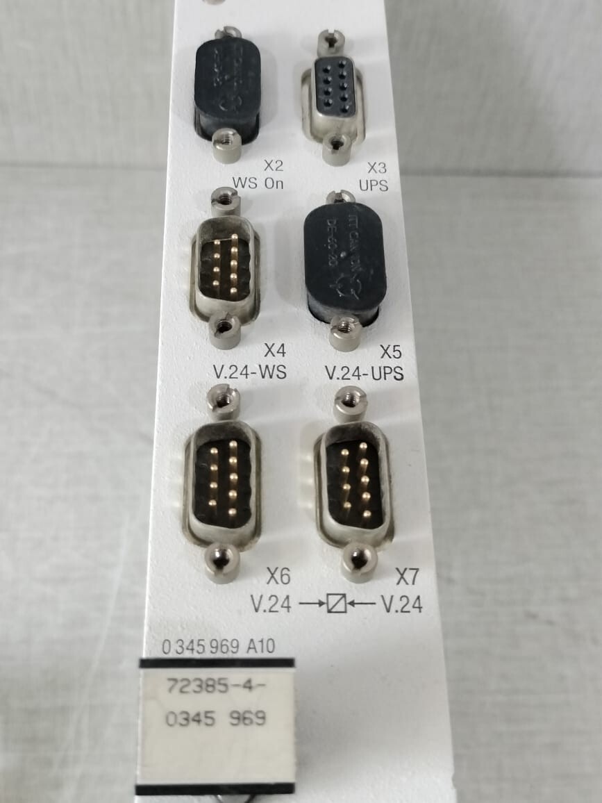 ABB 72385-4-0345 969 ABB 72385-4-0345 969 ACCESSORY PART CARD 2