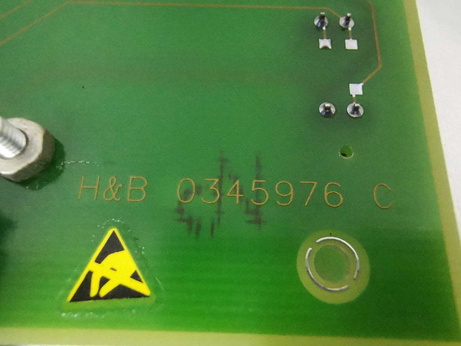H&B 0345976 C H&B 0345976 C CONTROL BOARD 3